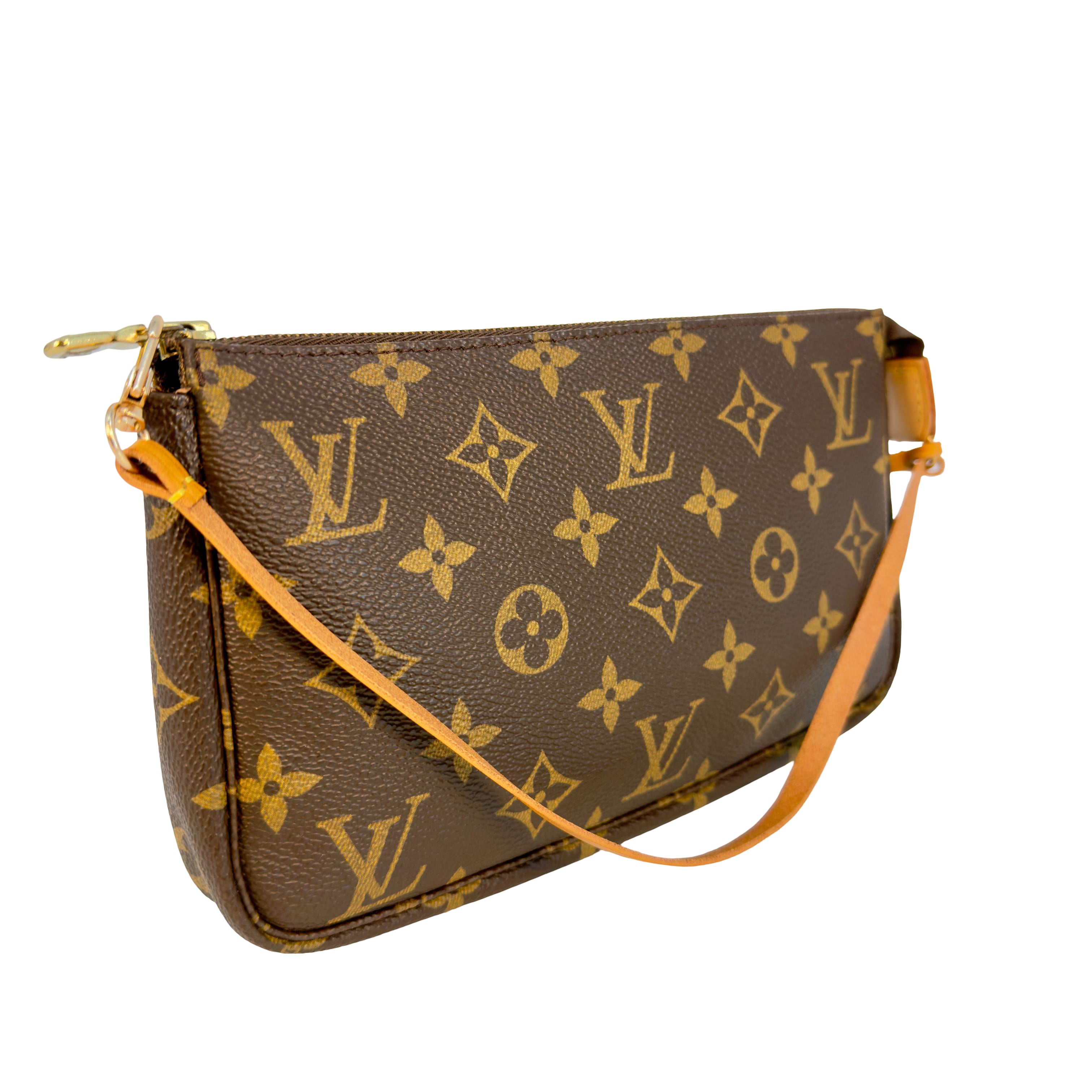 Louis Vuitton Pochette Accessoires Braun Monogram Canvas
