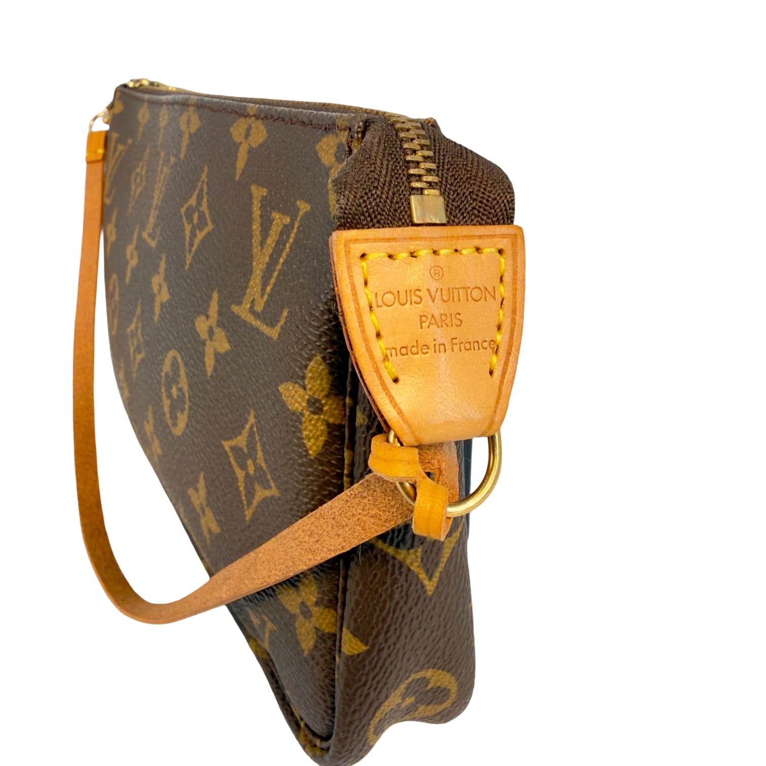 Louis Vuitton Pochette Accessoires Braun Monogram Canvas