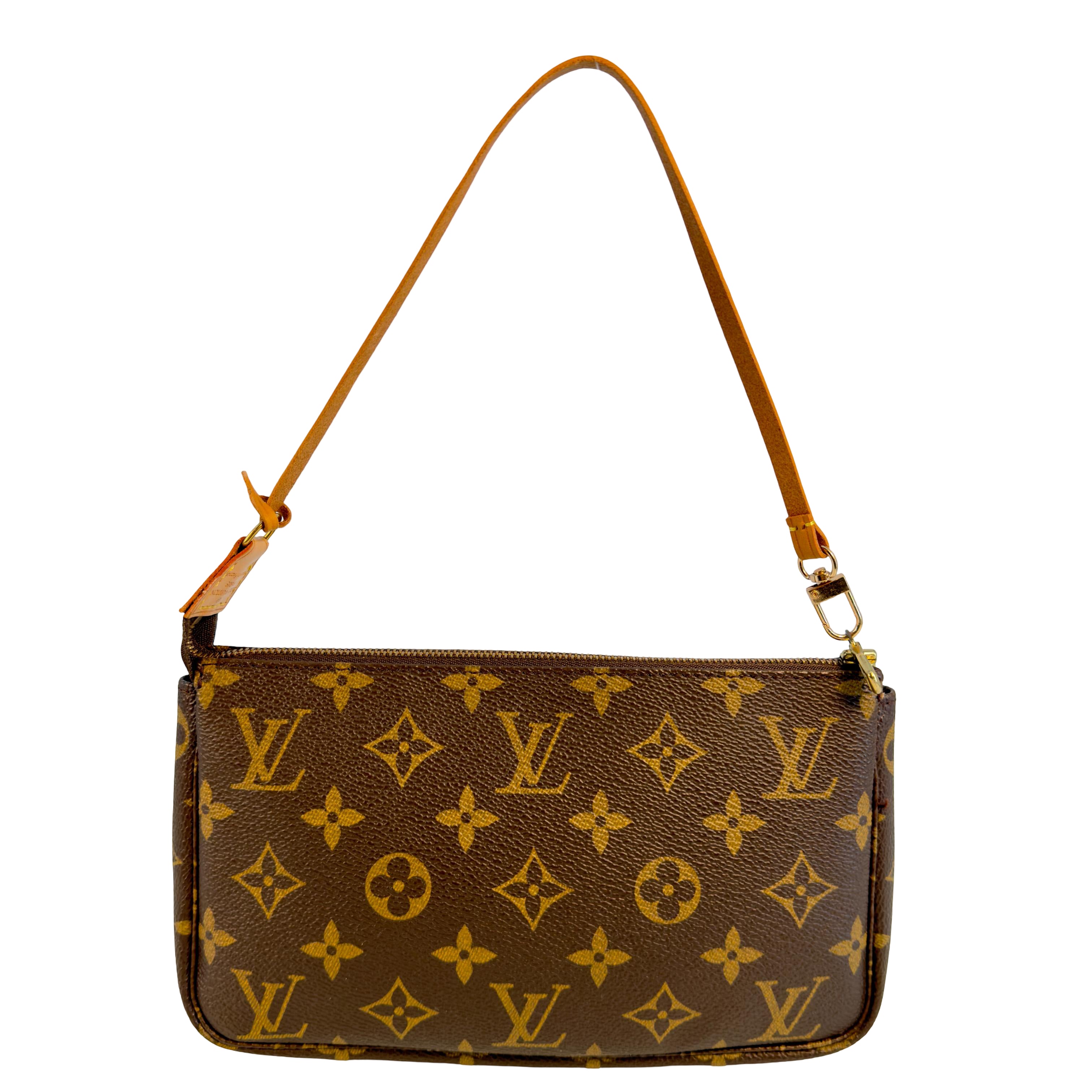 Louis Vuitton Pochette Accessoires Braun Monogram Canvas