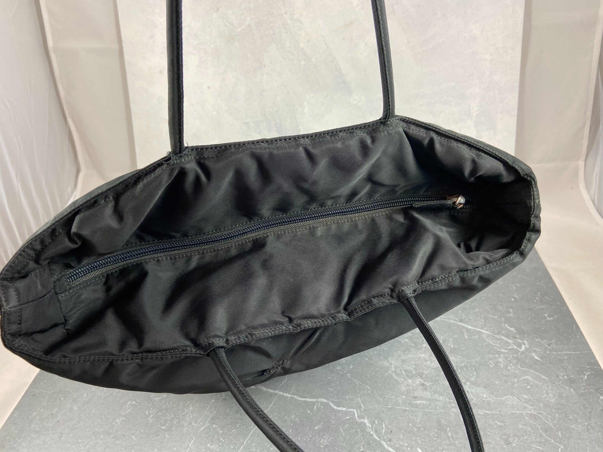 Prada Tessuto Nylon Hand / Tote Bag Black