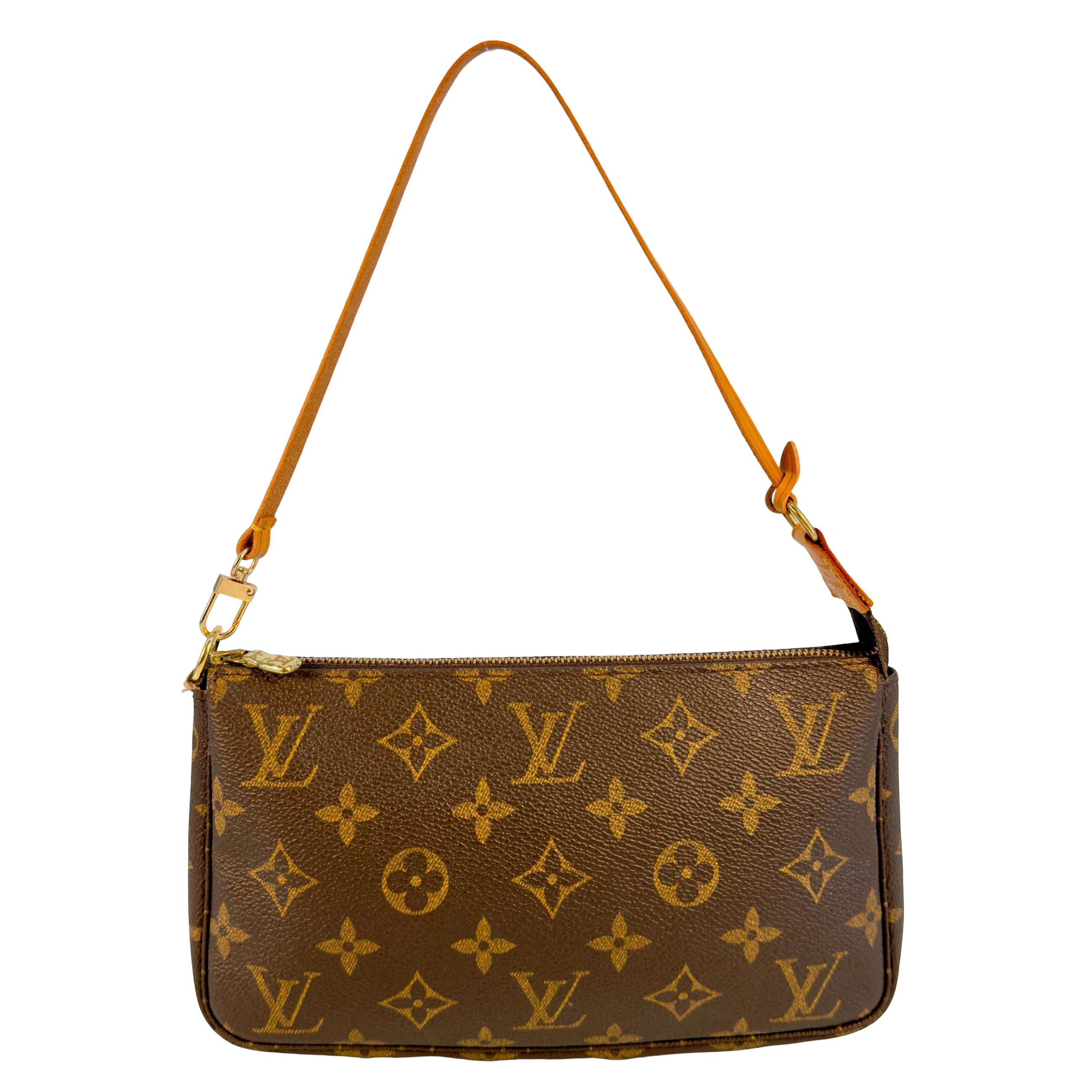 Louis Vuitton Pochette Accessoires Braun Monogram Canvas