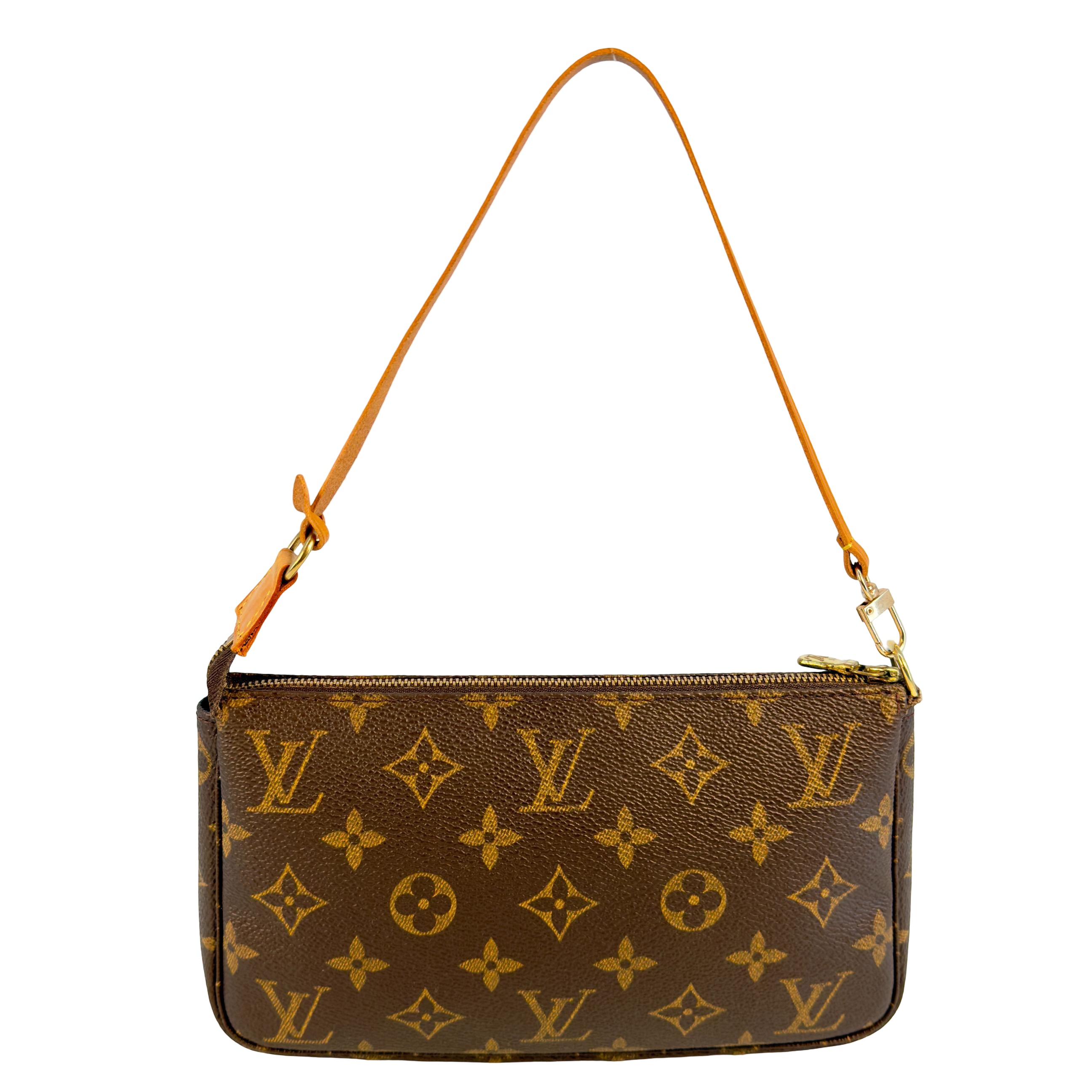 Louis Vuitton Pochette Accessoires Braun Monogram Canvas