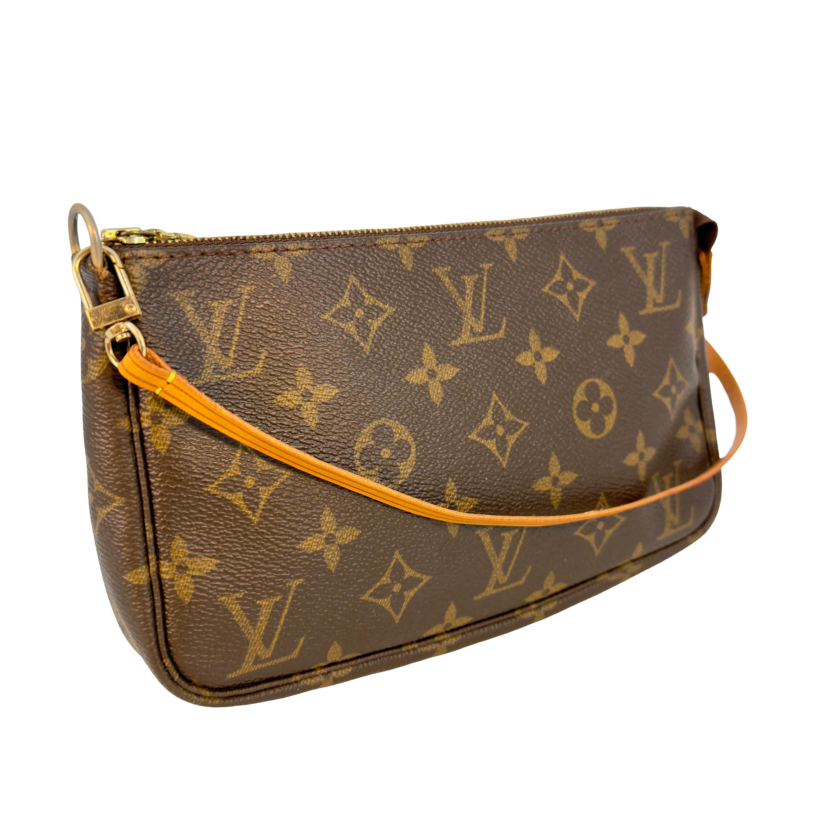 Louis Vuitton Pochette Accessoires Braun Monogram Canvas
