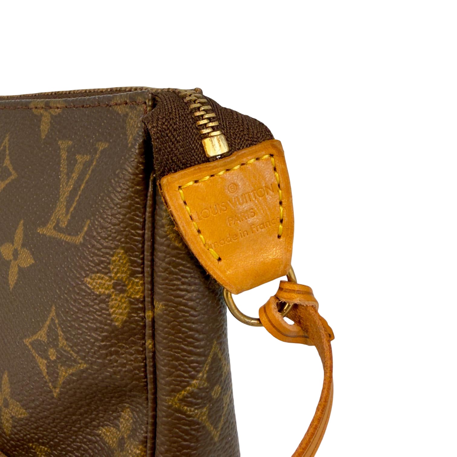 Louis Vuitton Pochette Accessoires Braun Monogram Canvas