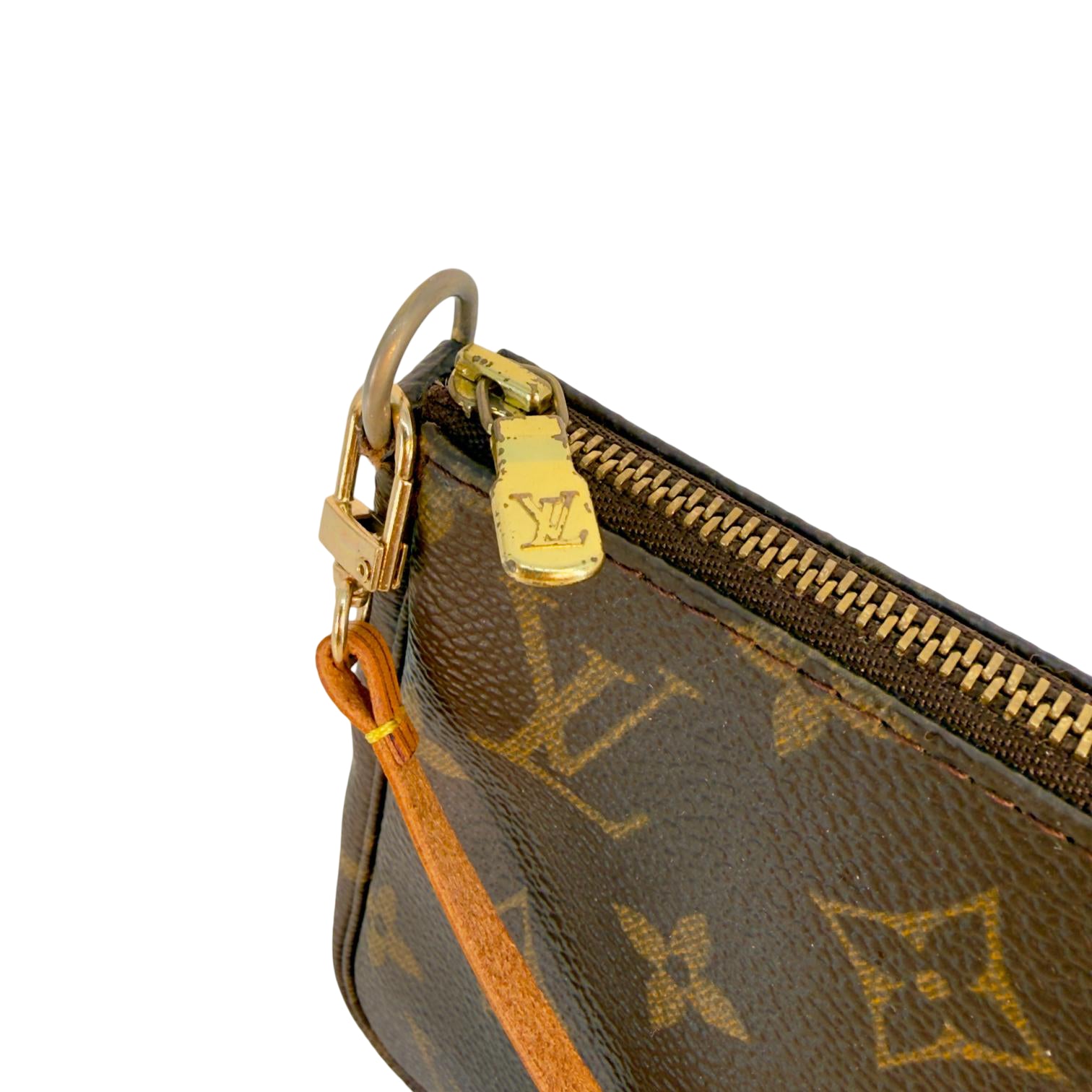 Louis Vuitton Pochette Accessoires Braun Monogram Canvas