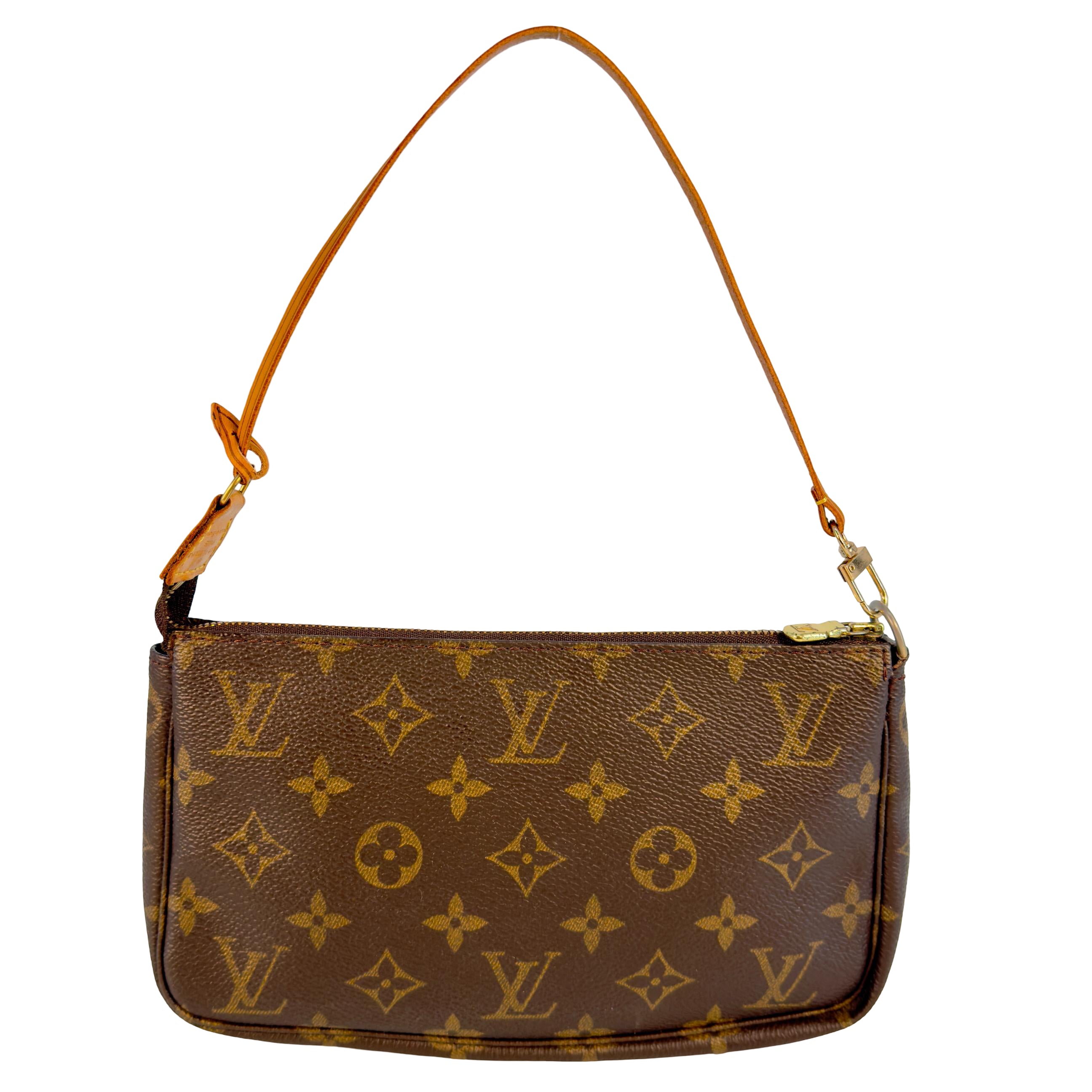Louis Vuitton Pochette Accessoires Braun Monogram Canvas
