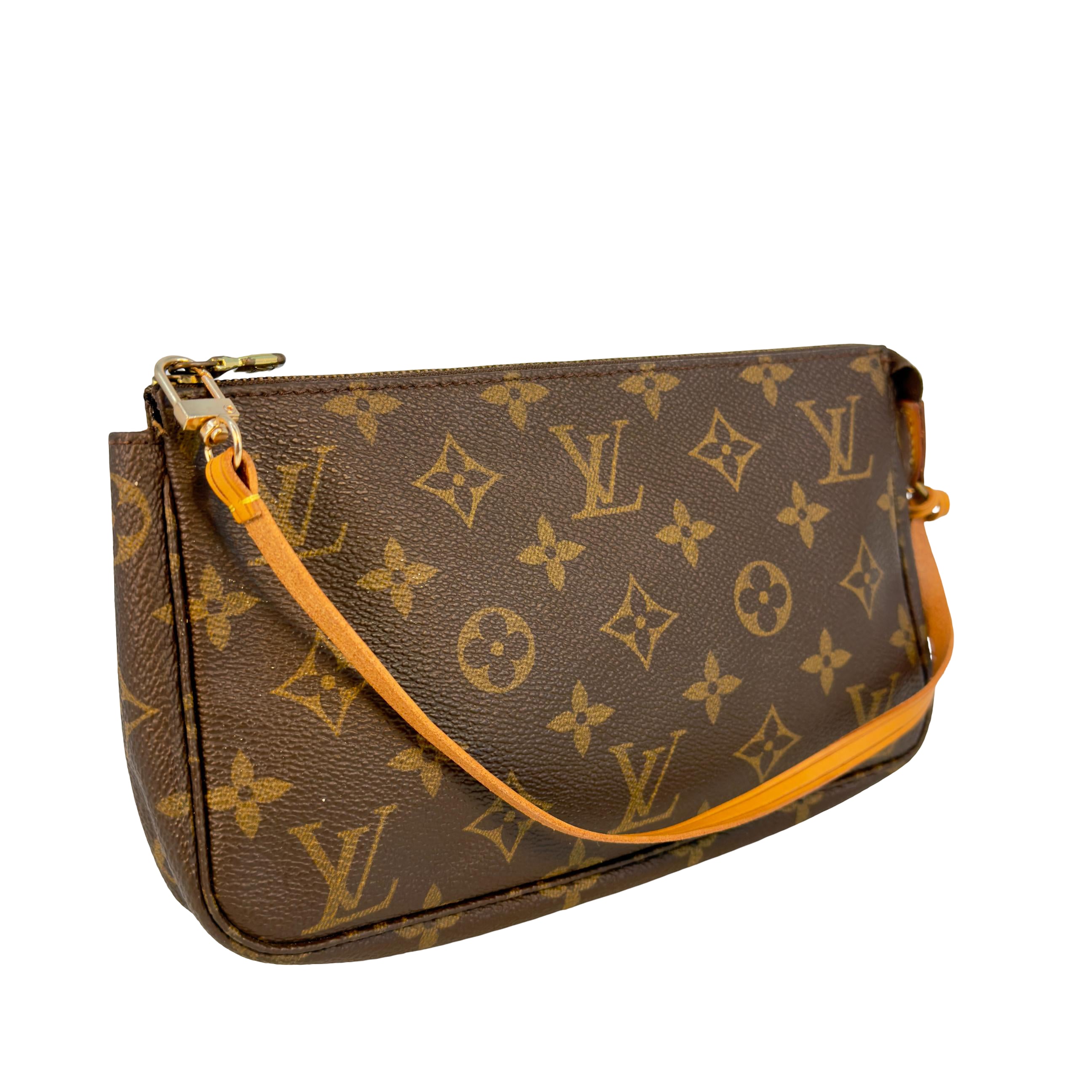 Louis Vuitton Pochette Accessoires Braun Monogram Canvas
