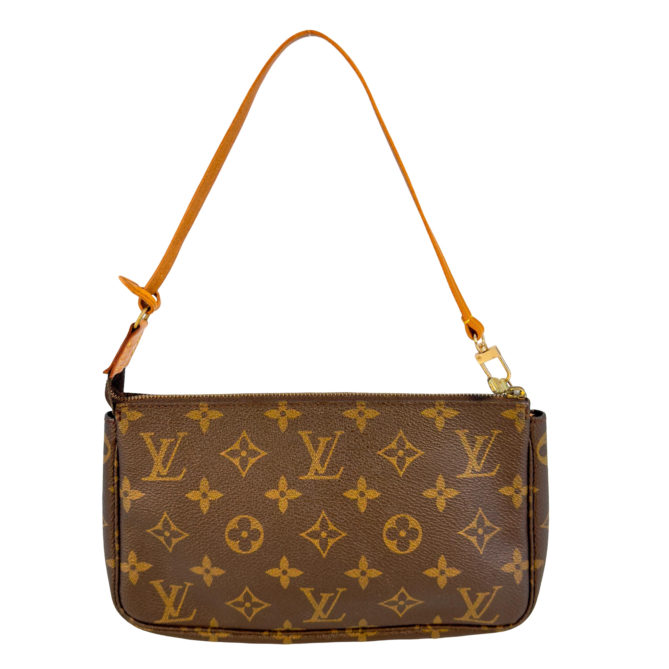 Louis Vuitton Pochette Accessoires Braun Monogram Canvas