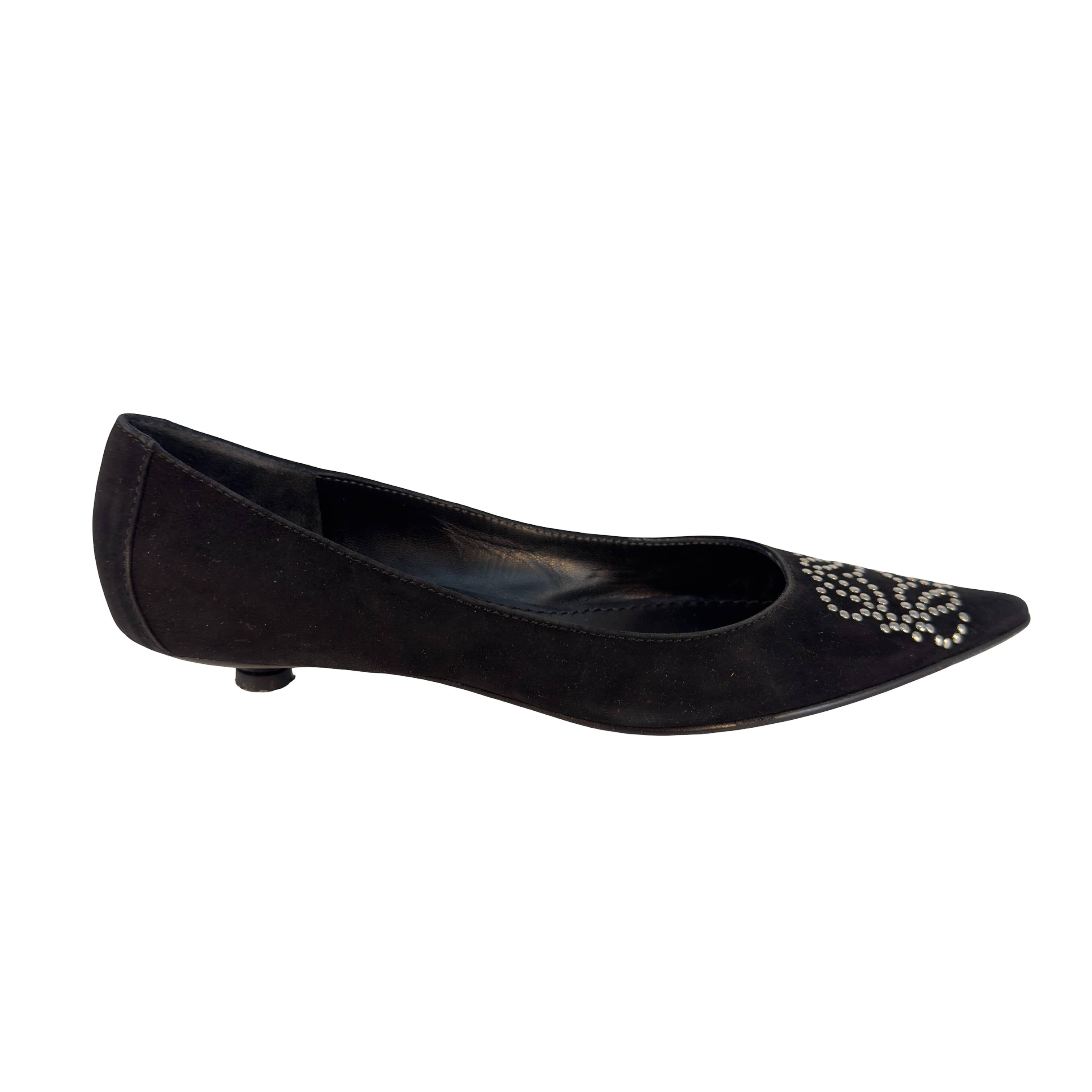 Loewe Anagram Loafer Gr. 35 Schwarz Wildleder