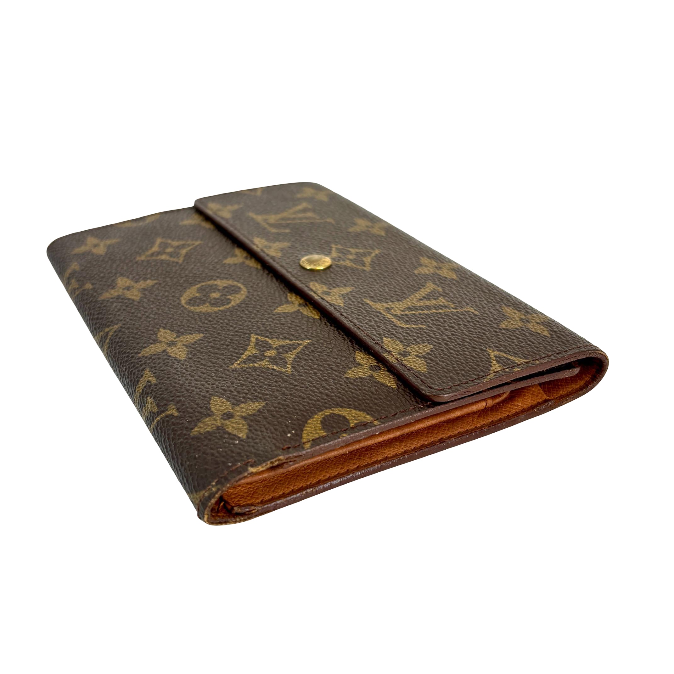 Louis Vuitton Porte Tresor Etui Wallet Monogram Canvas