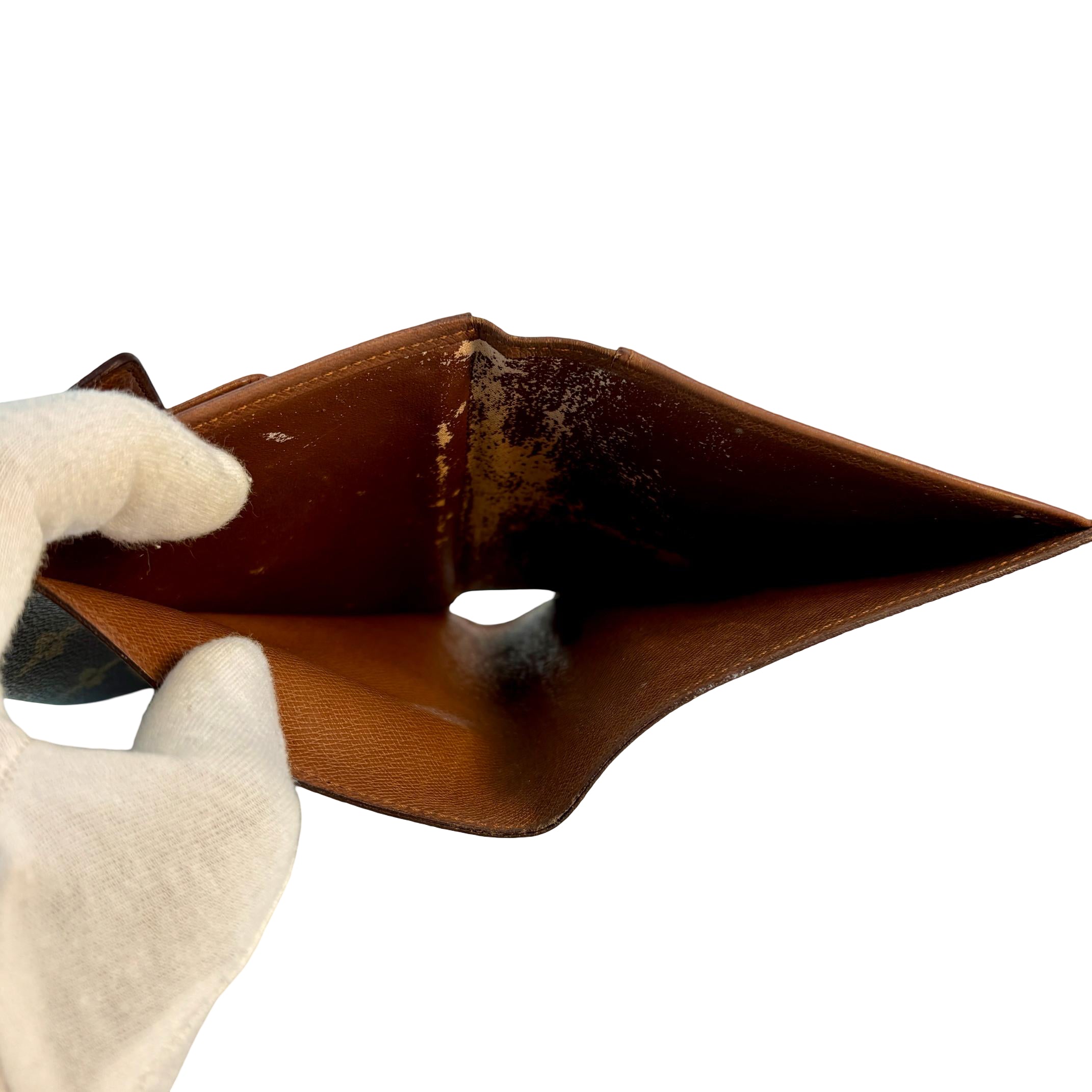 Louis Vuitton Porte Tresor Etui Wallet Monogram Canvas