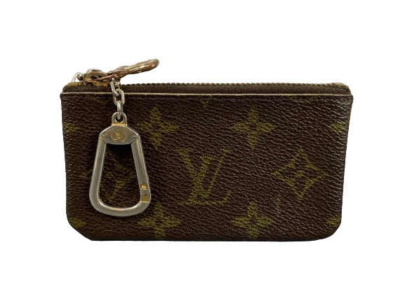 Louis Vuitton Pochette Cles Key Pouch Monogram Canvas