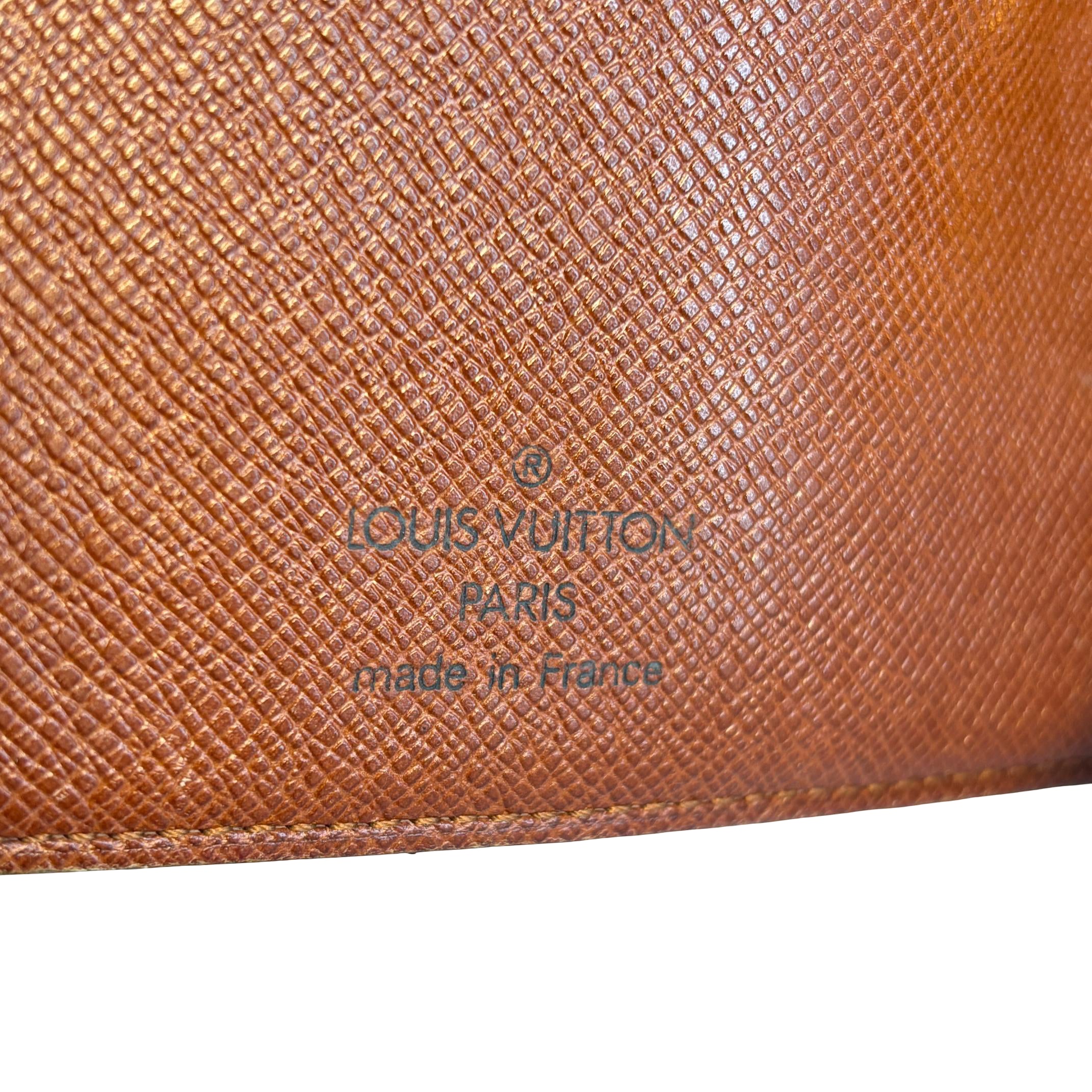 Louis Vuitton Agenda Functional MM Monogram Canvas