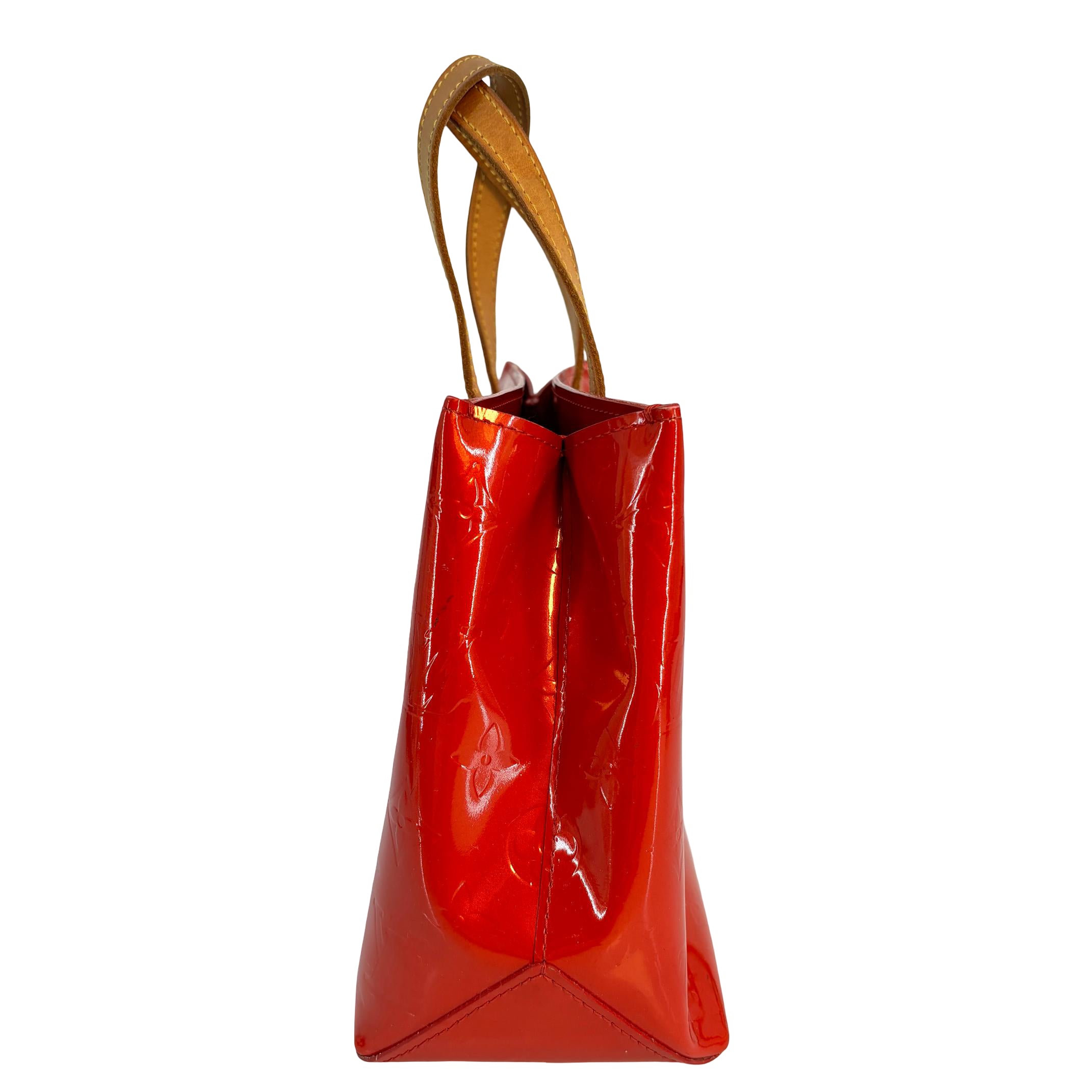Louis Vuitton Reade PM Red Vernis Leather