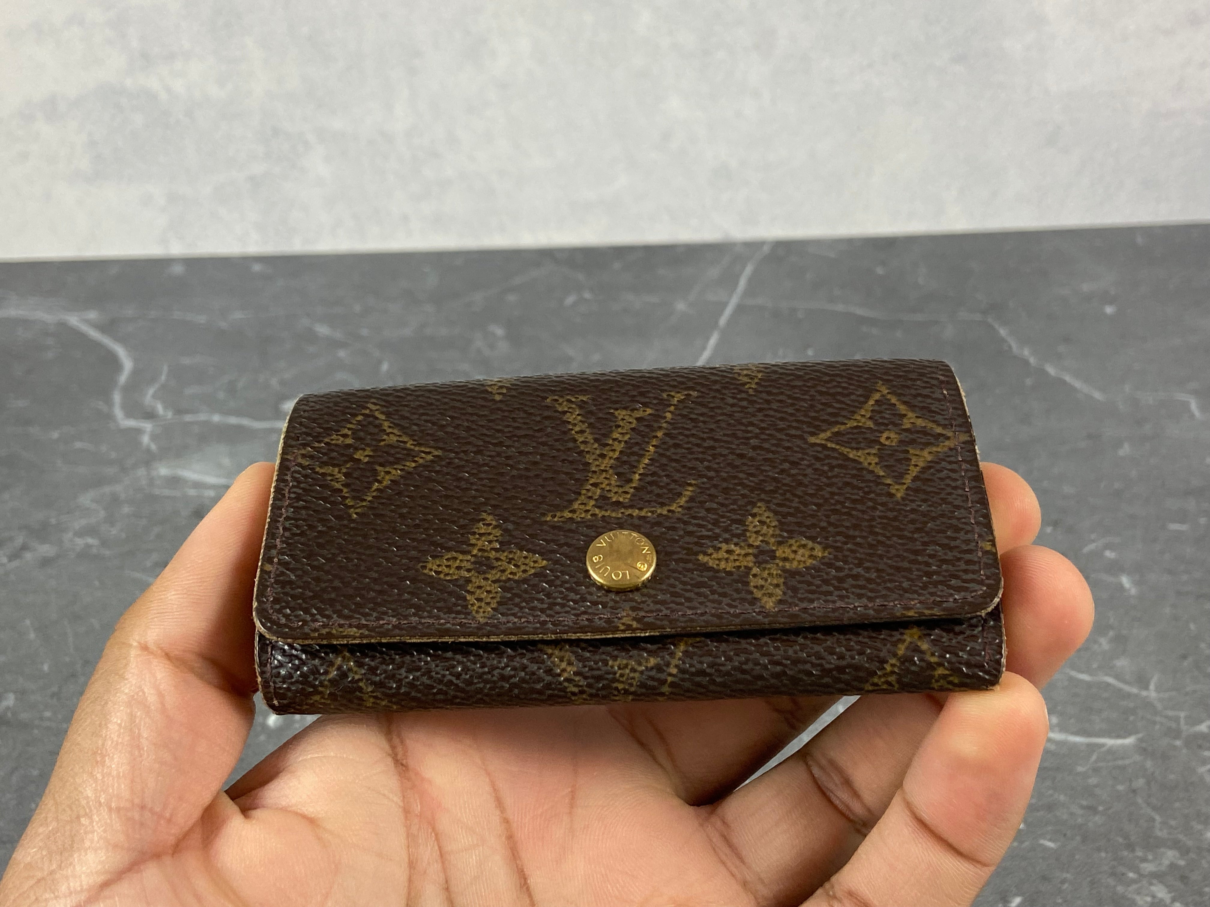 Louis Vuitton 4 Key Holder Monogram Canvas