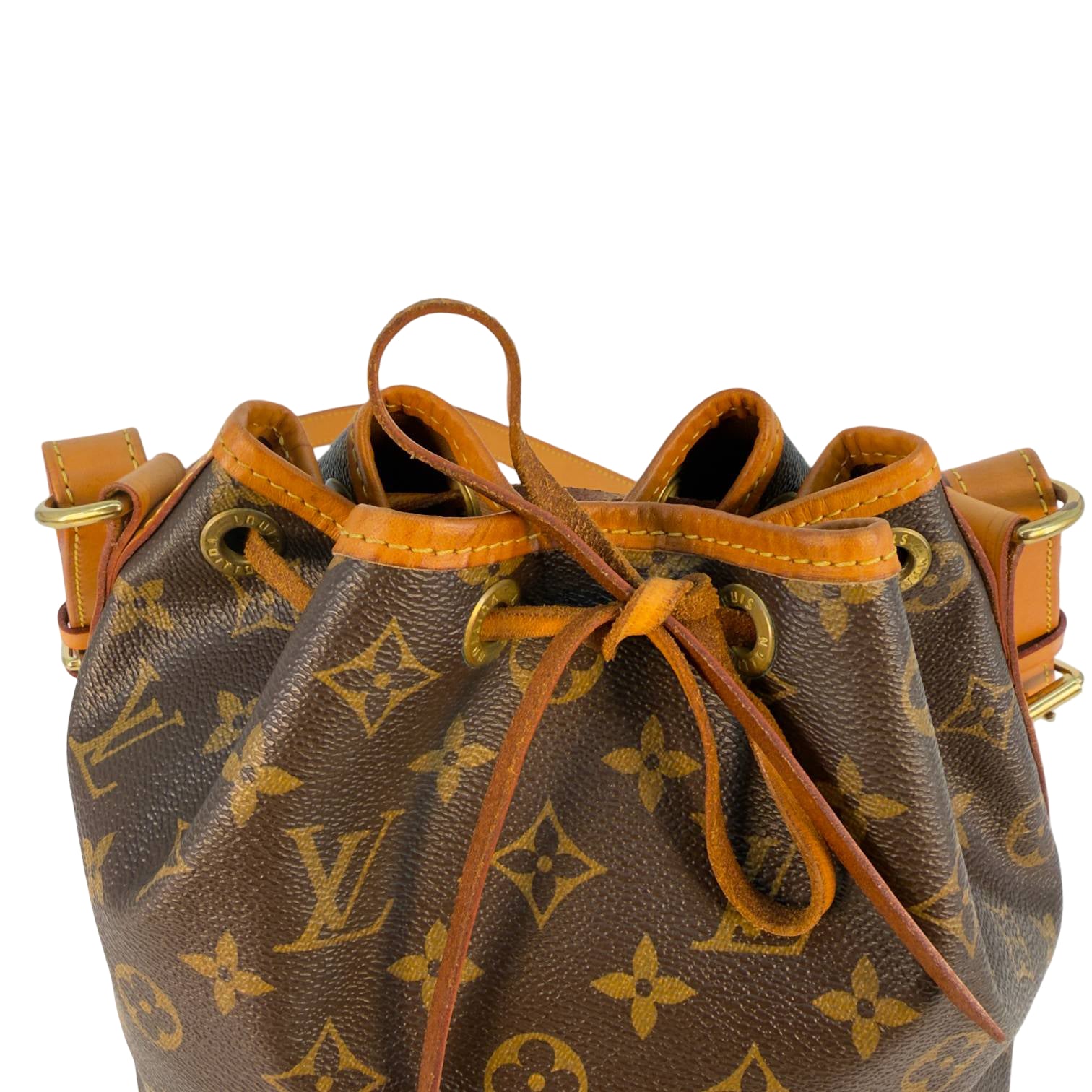 Louis Vuitton Sac Noé BB Braun Monogram Canvas