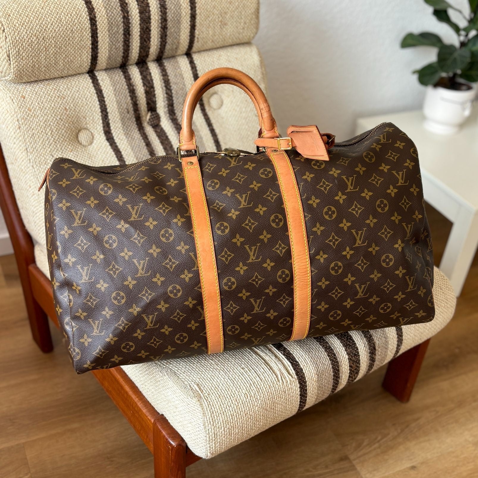 Louis Vuitton Keepall 55 Monogram Canvas