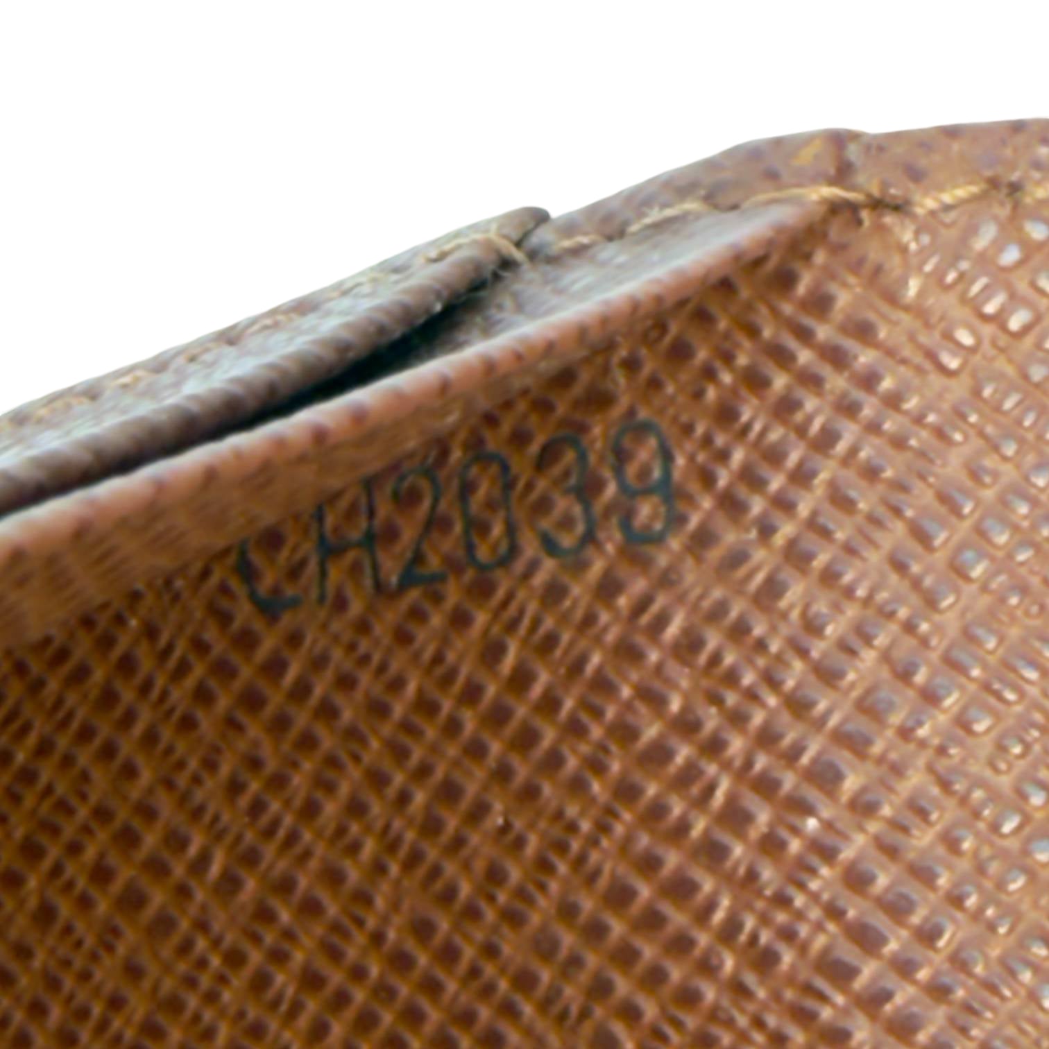 Louis Vuitton Petit Tresor Wallet Schwarz Monogram Canvas
