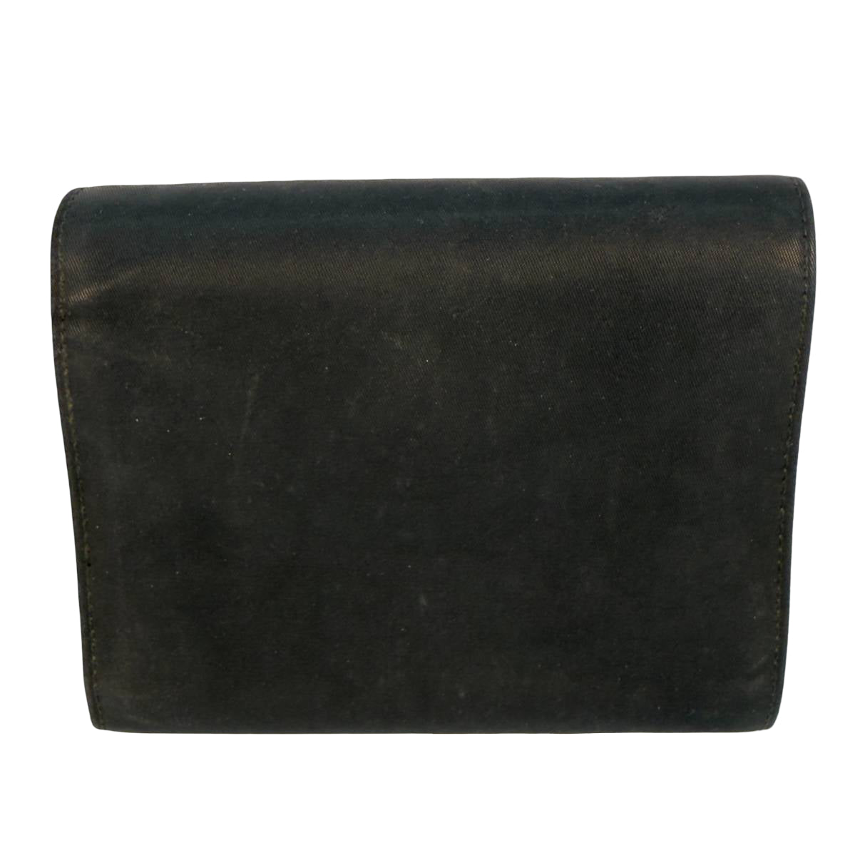 Prada Tri-Fold Wallet Schwarz Nylon