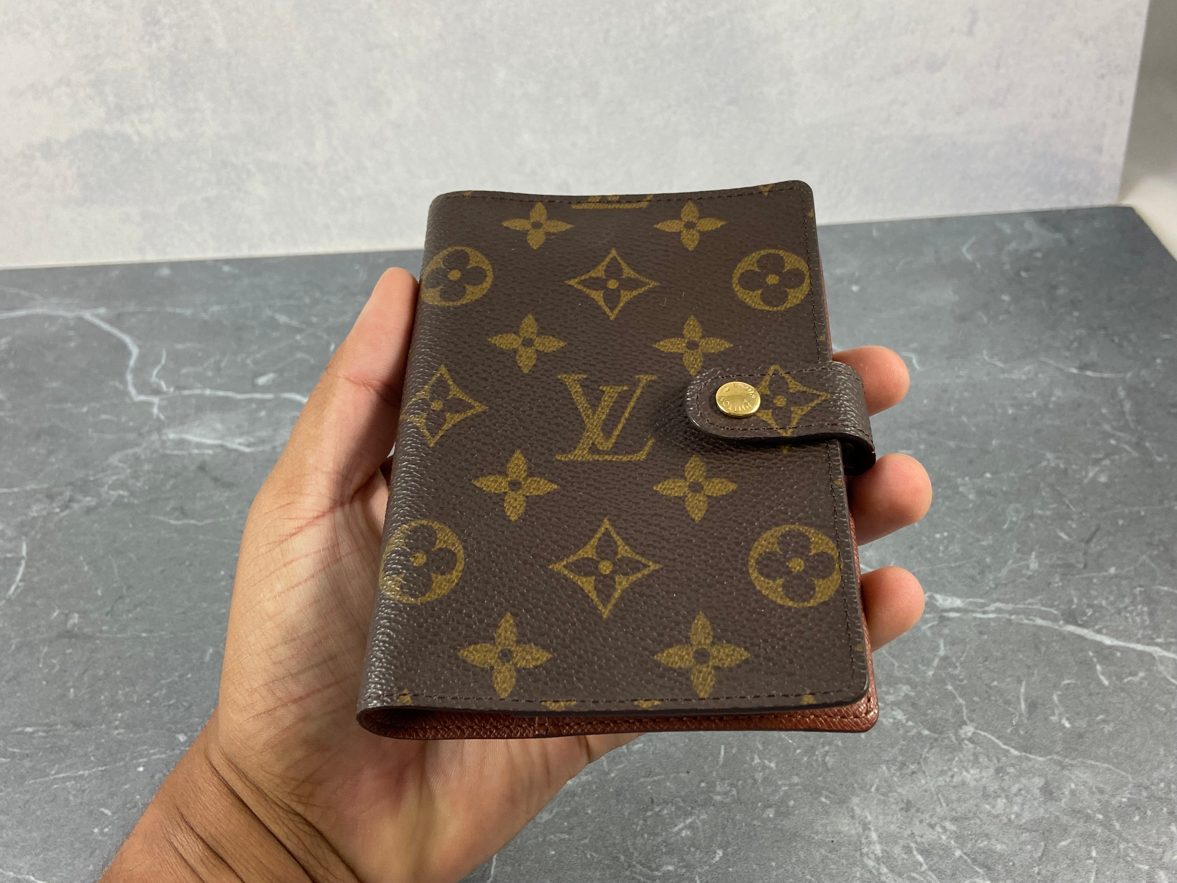 Louis Vuitton Agenda Fonctionnel PM Monogram Canvas incl. Inlay