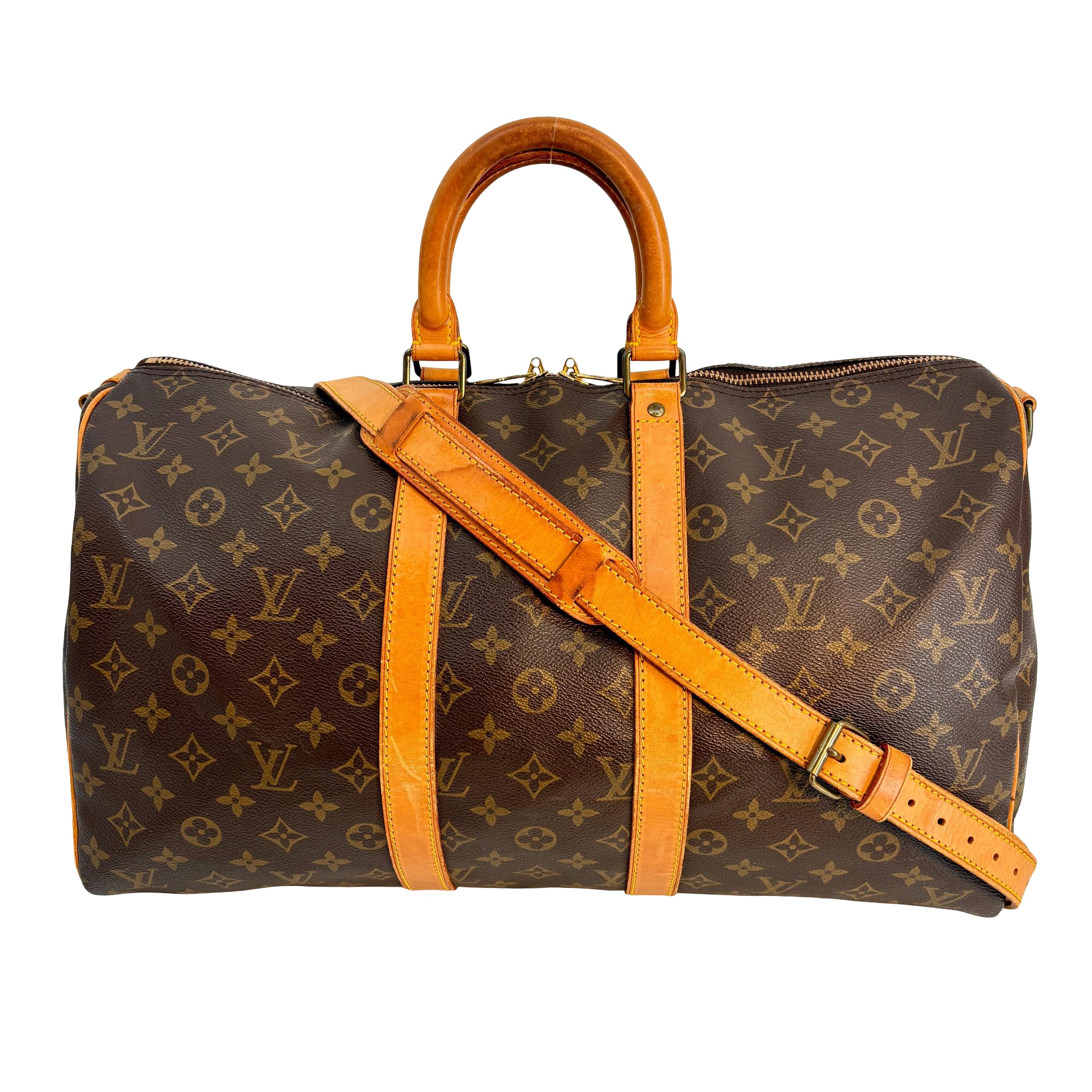 Louis Vuitton Keepall 45 Bandoulière Monogram Canvas
