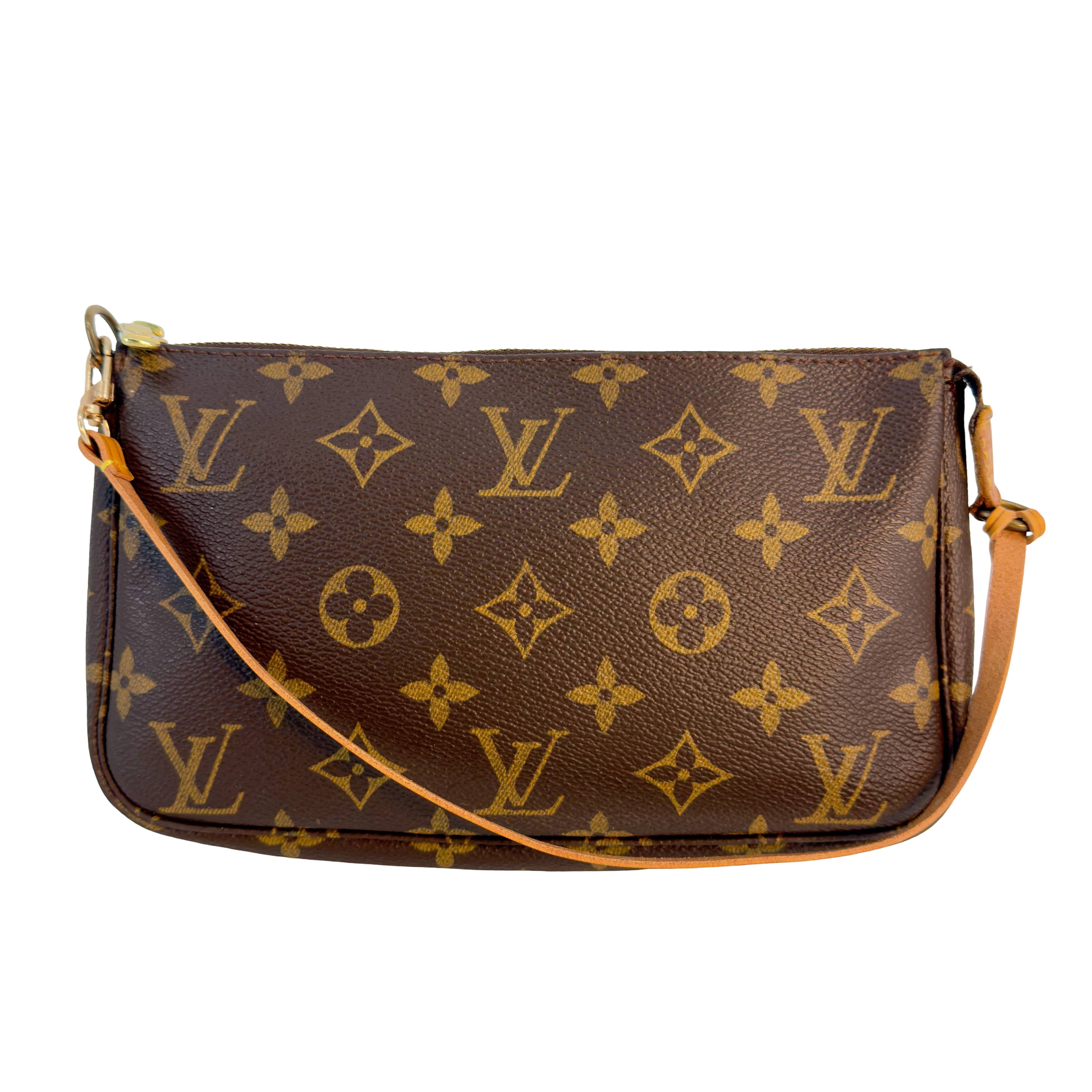 Louis Vuitton Pochette Accessoires Braun Monogram Canvas