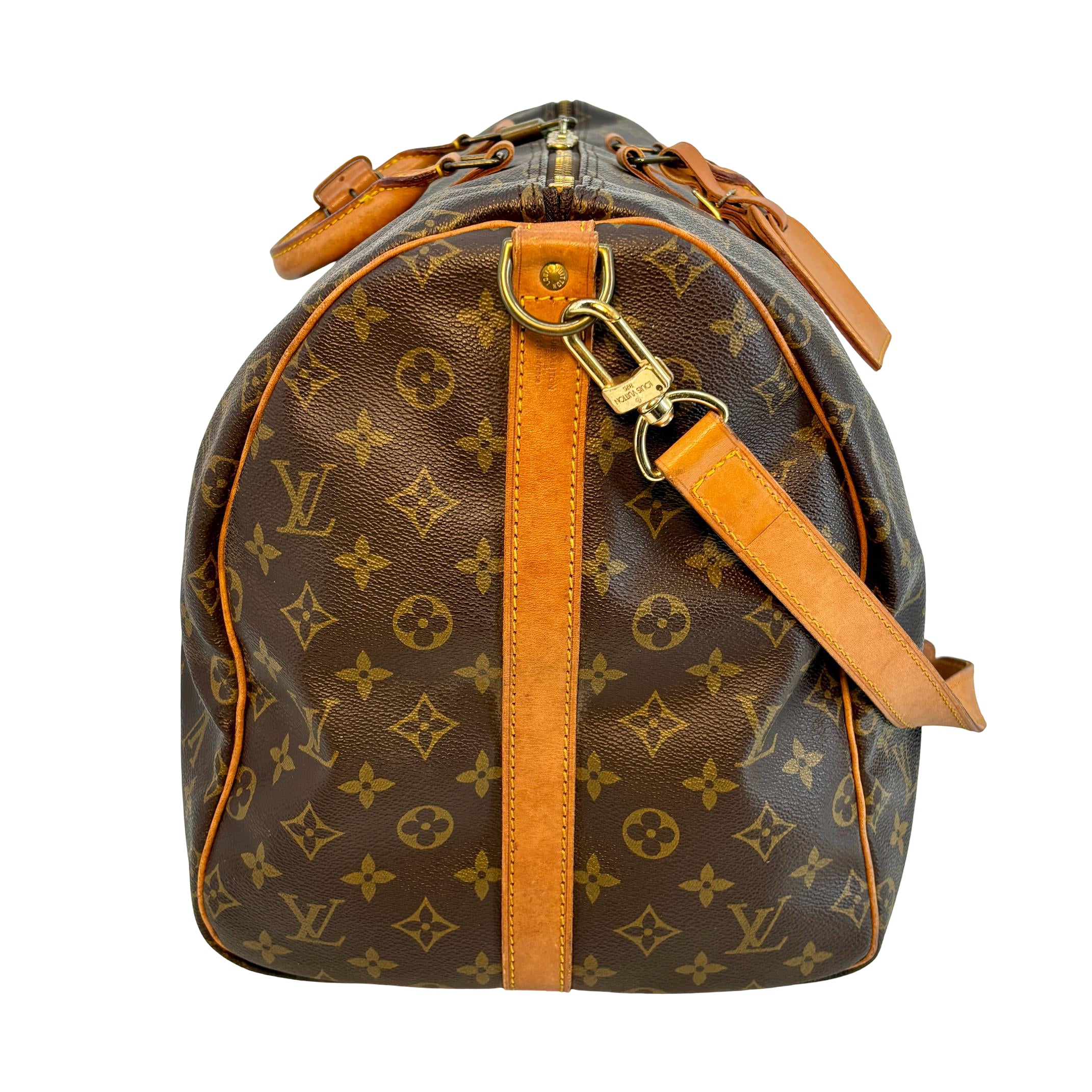 Louis Vuitton Keepall 55 Bandoulière Monogram Canvas