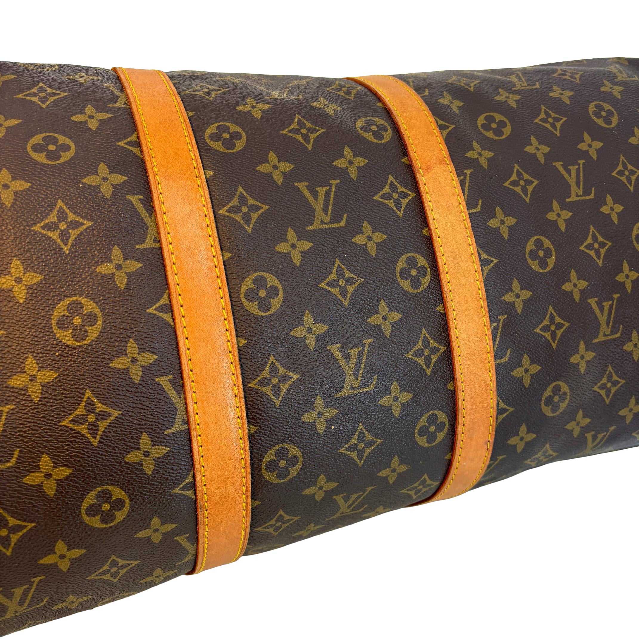 Louis Vuitton Keepall 55 Bandoulière Monogram Canvas