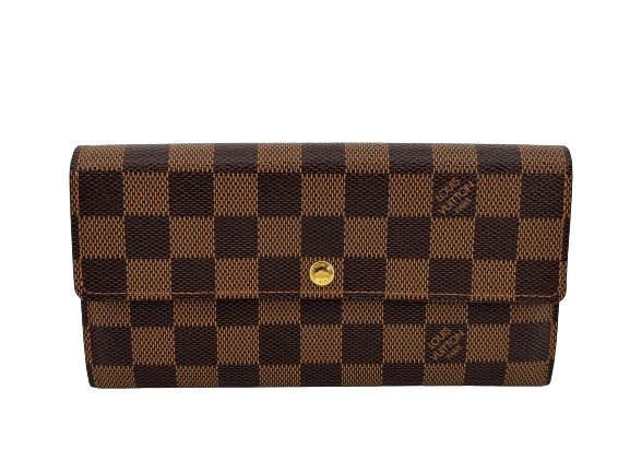 Louis Vuitton Sarah Wallet Damier Ebene Canvas incl. Dustbag