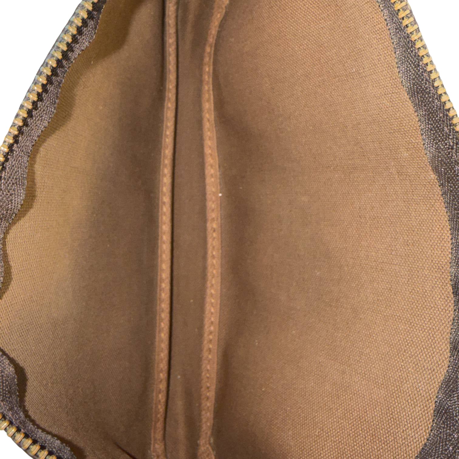Louis Vuitton Pochette Accessoires Braun Monogram Canvas