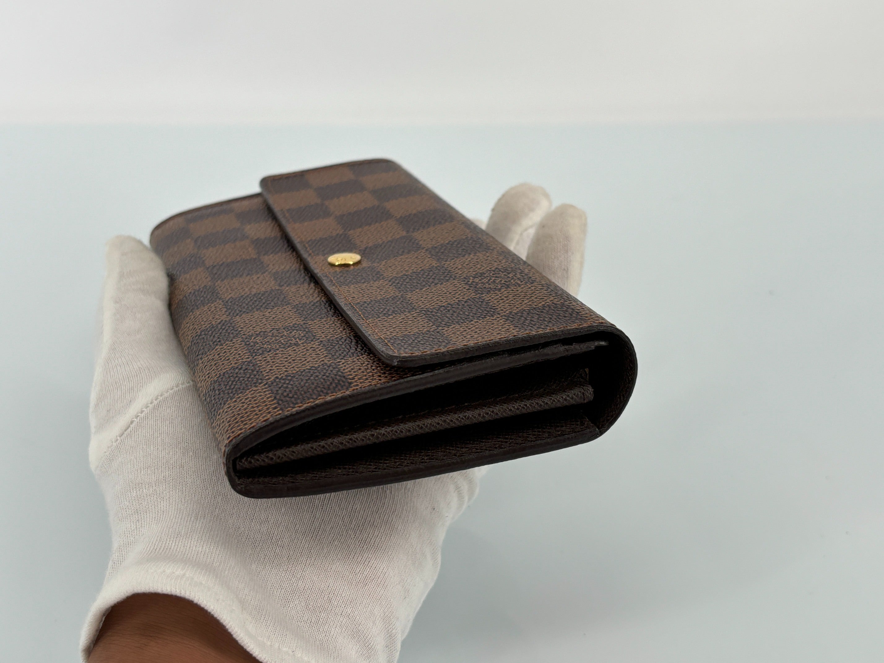 Louis Vuitton Sarah Wallet Damier Ebene Canvas incl. Dustbag