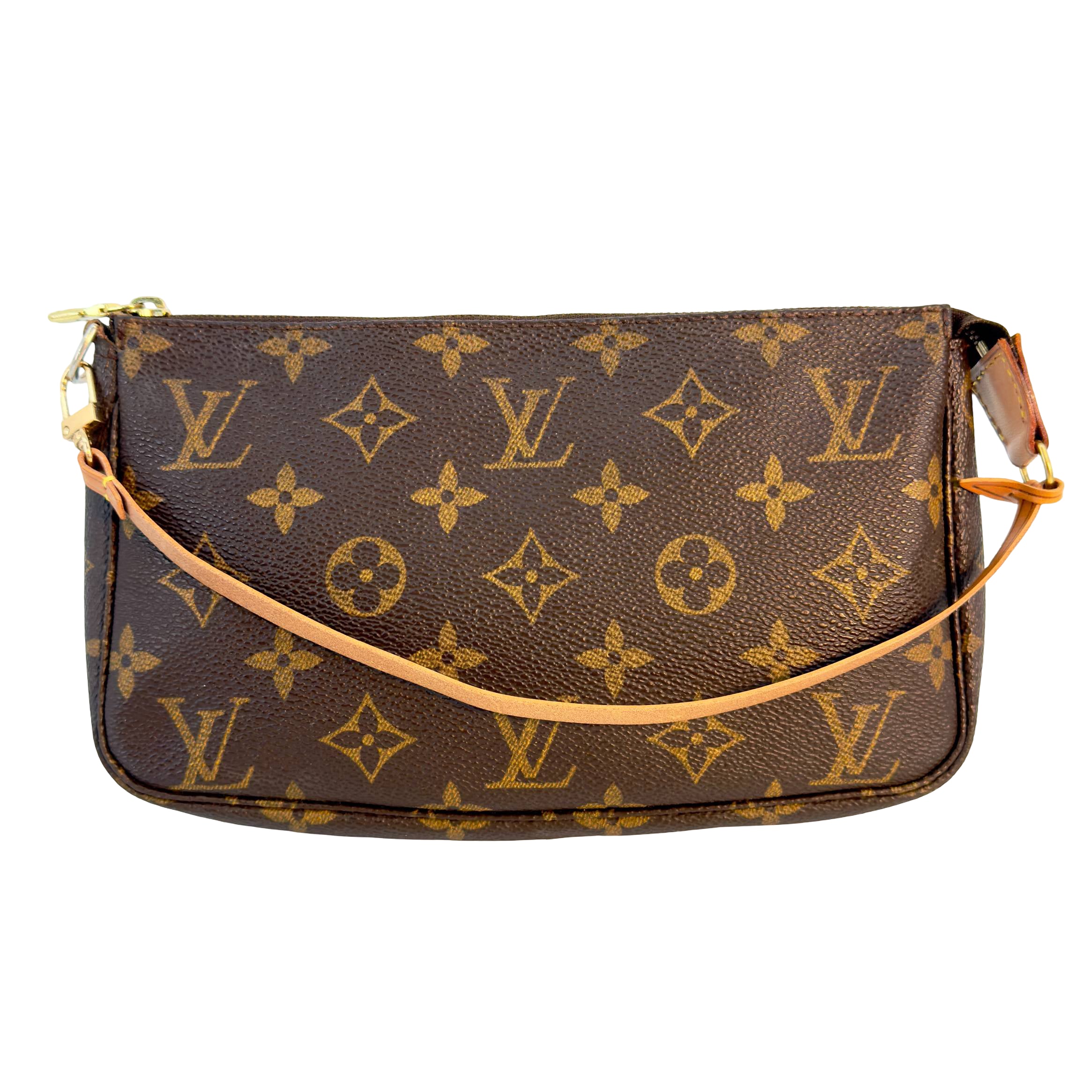 Louis Vuitton Pochette Accessoires Braun Monogram Canvas