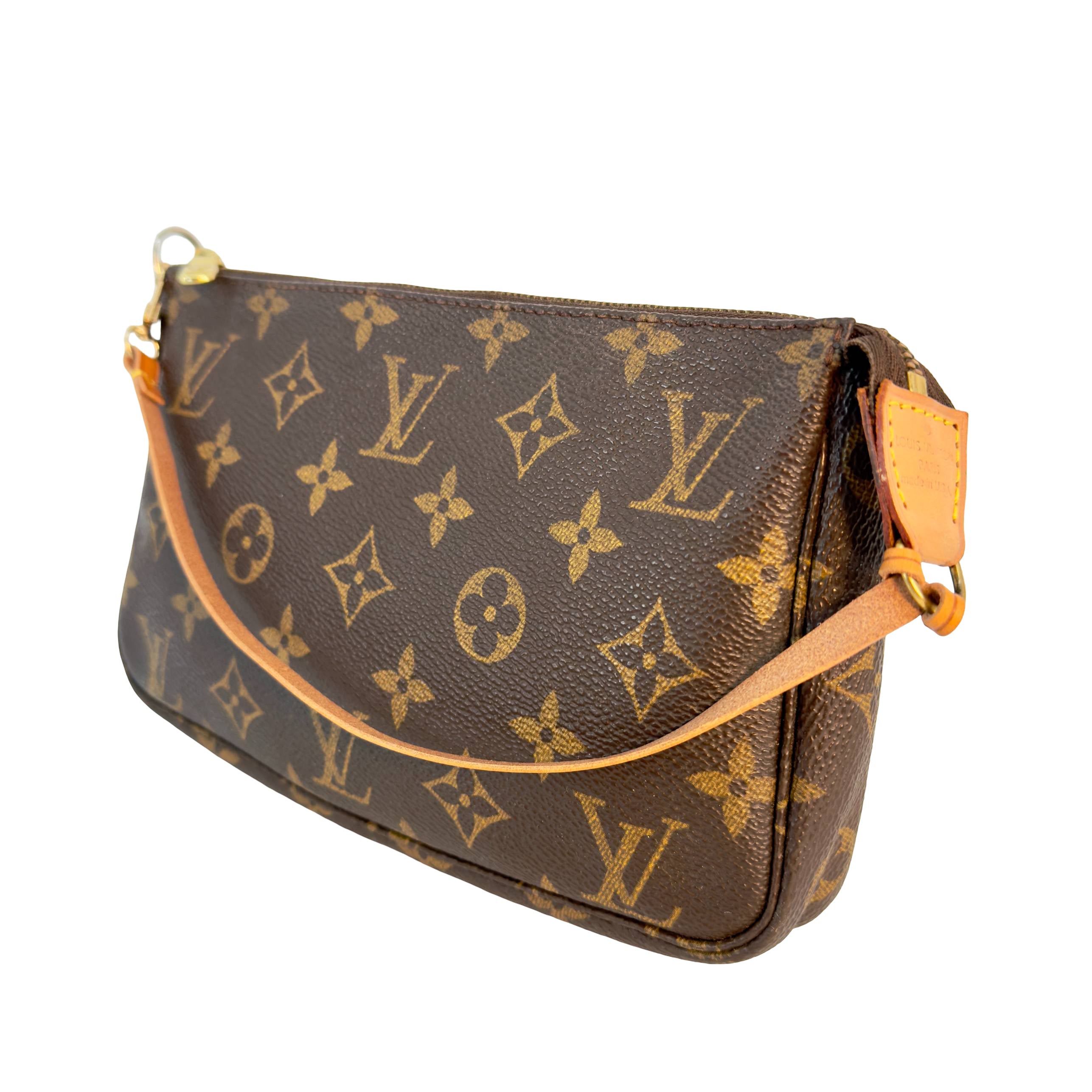 Louis Vuitton Pochette Accessoires Braun Monogram Canvas