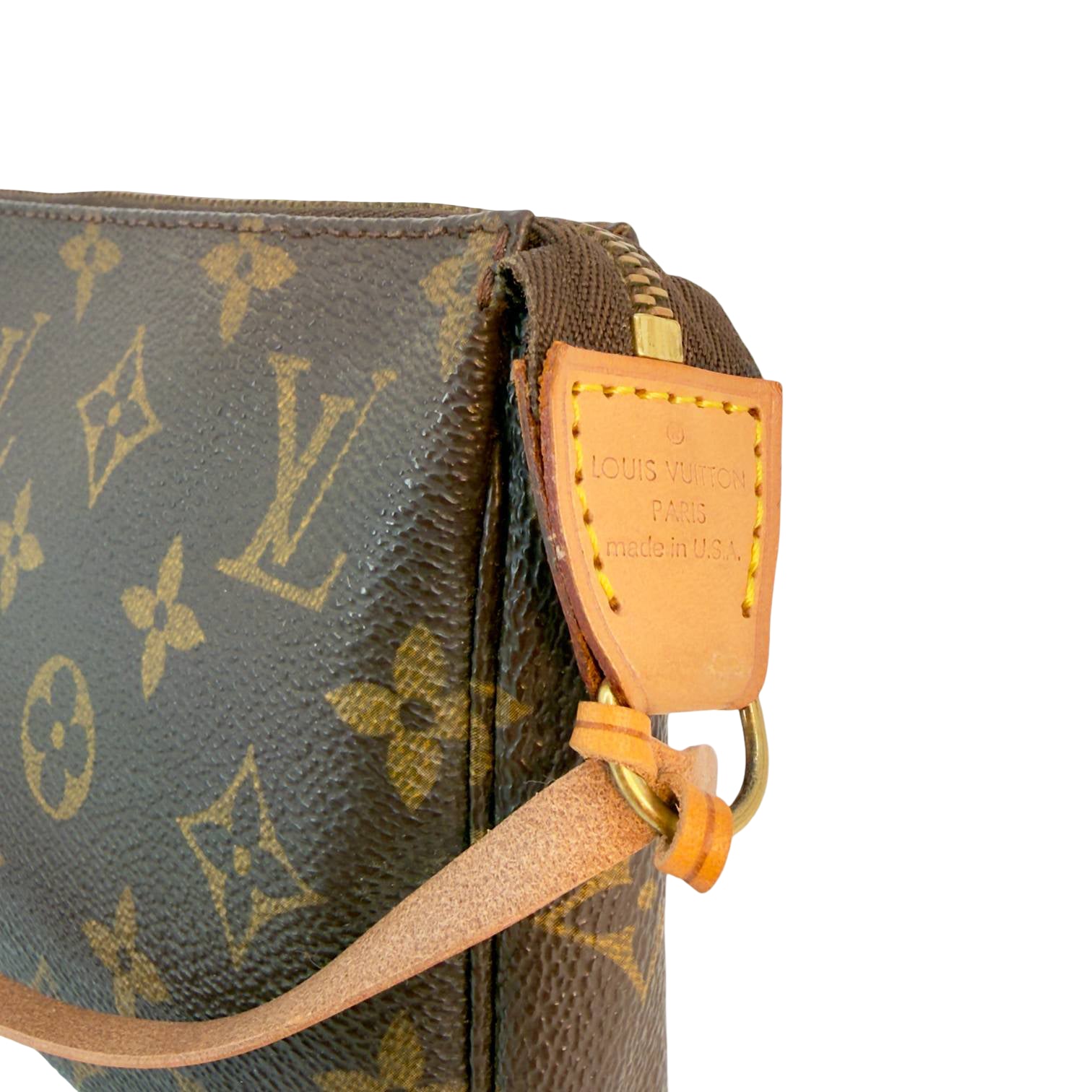Louis Vuitton Pochette Accessoires Braun Monogram Canvas