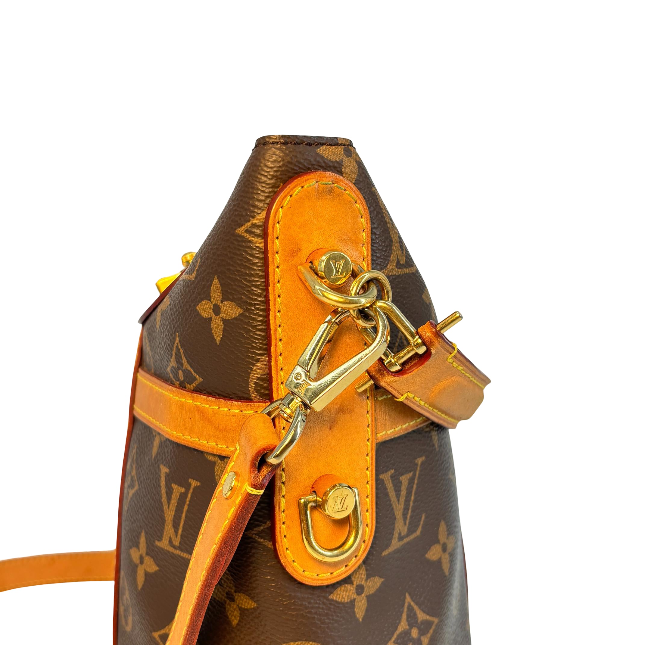 Louis Vuitton Duffle Shoulder Bag Monogram Canvas