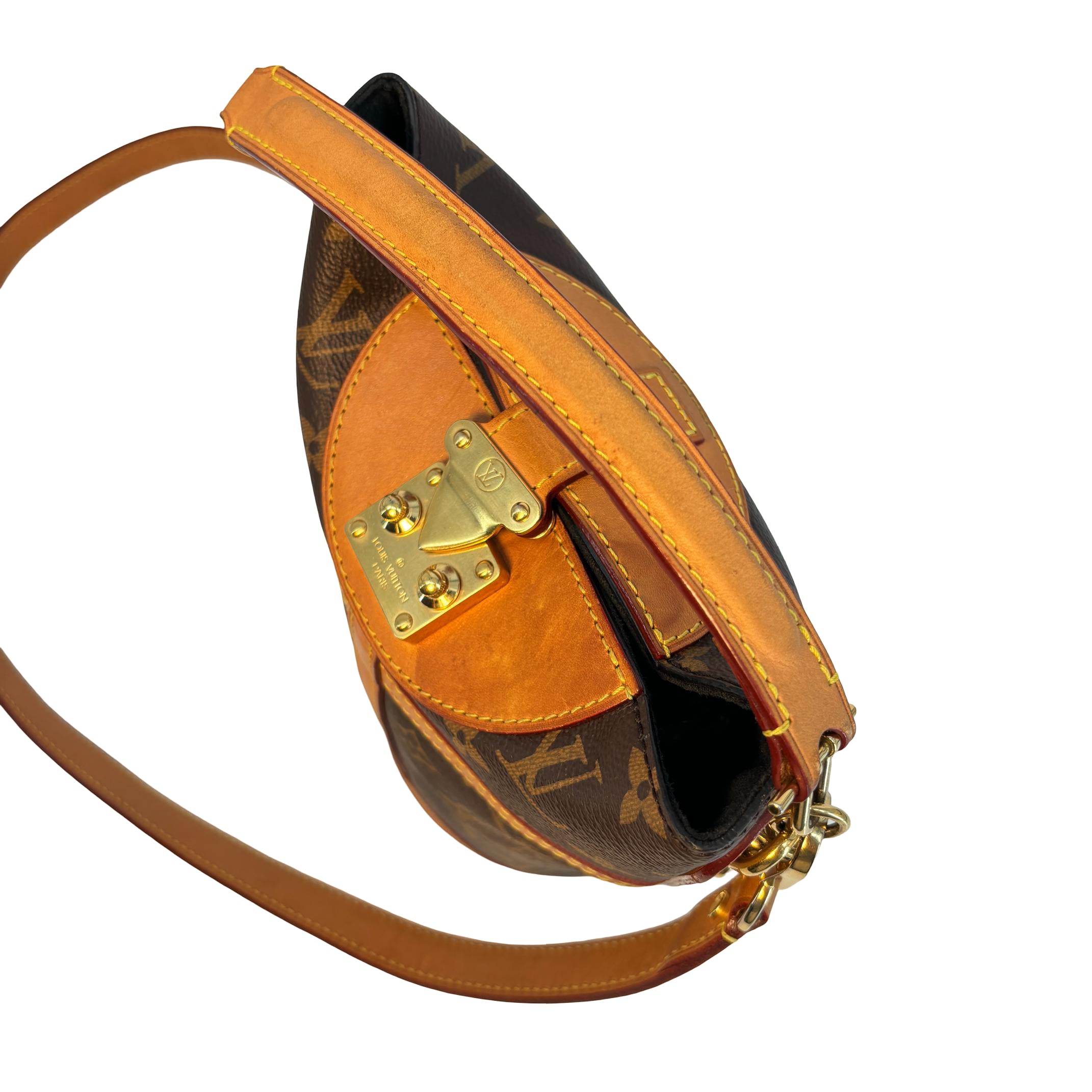 Louis Vuitton Duffle Shoulder Bag Monogram Canvas