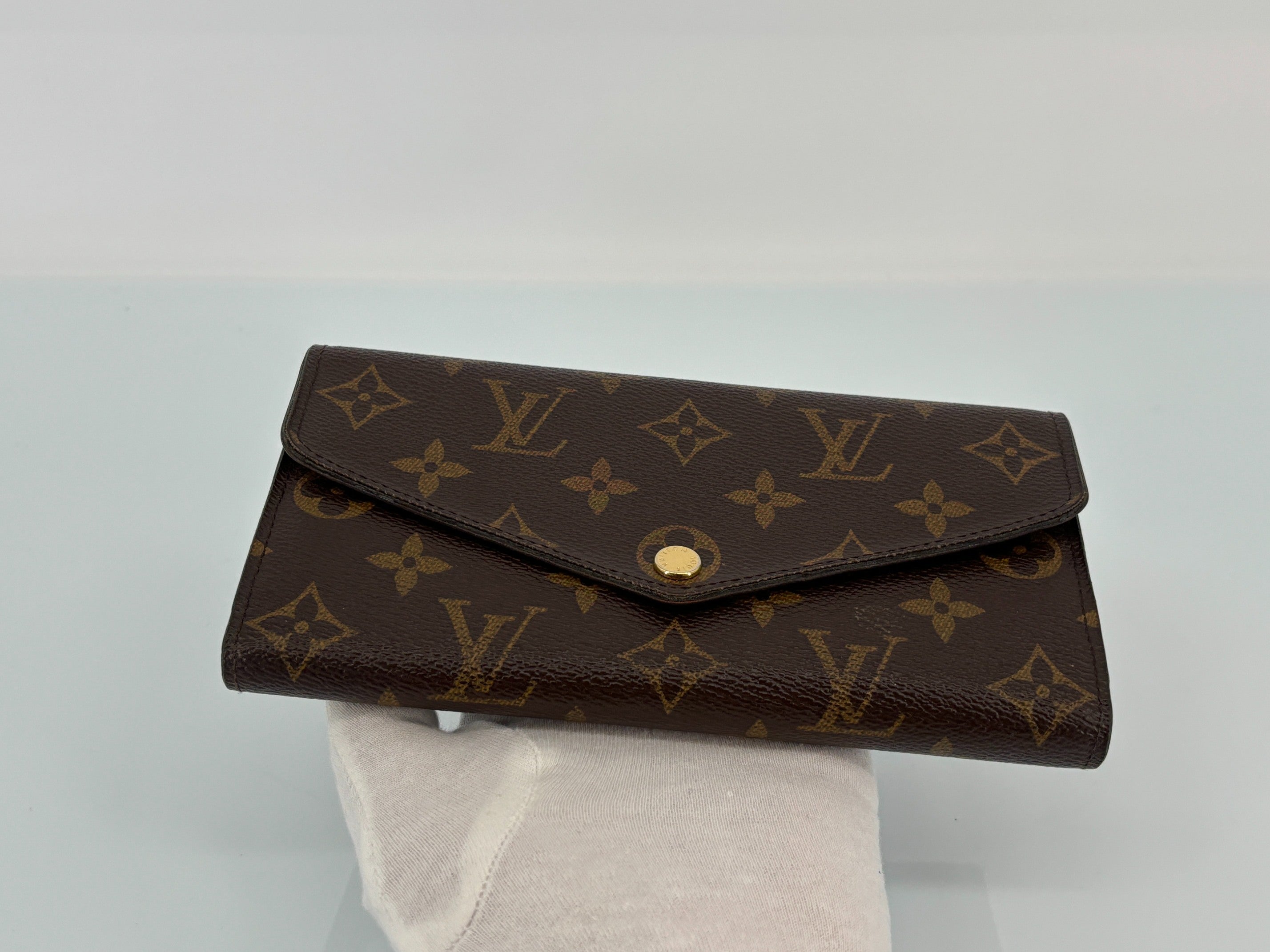 Louis Vuitton Sarah Wallet Monogram Canvas