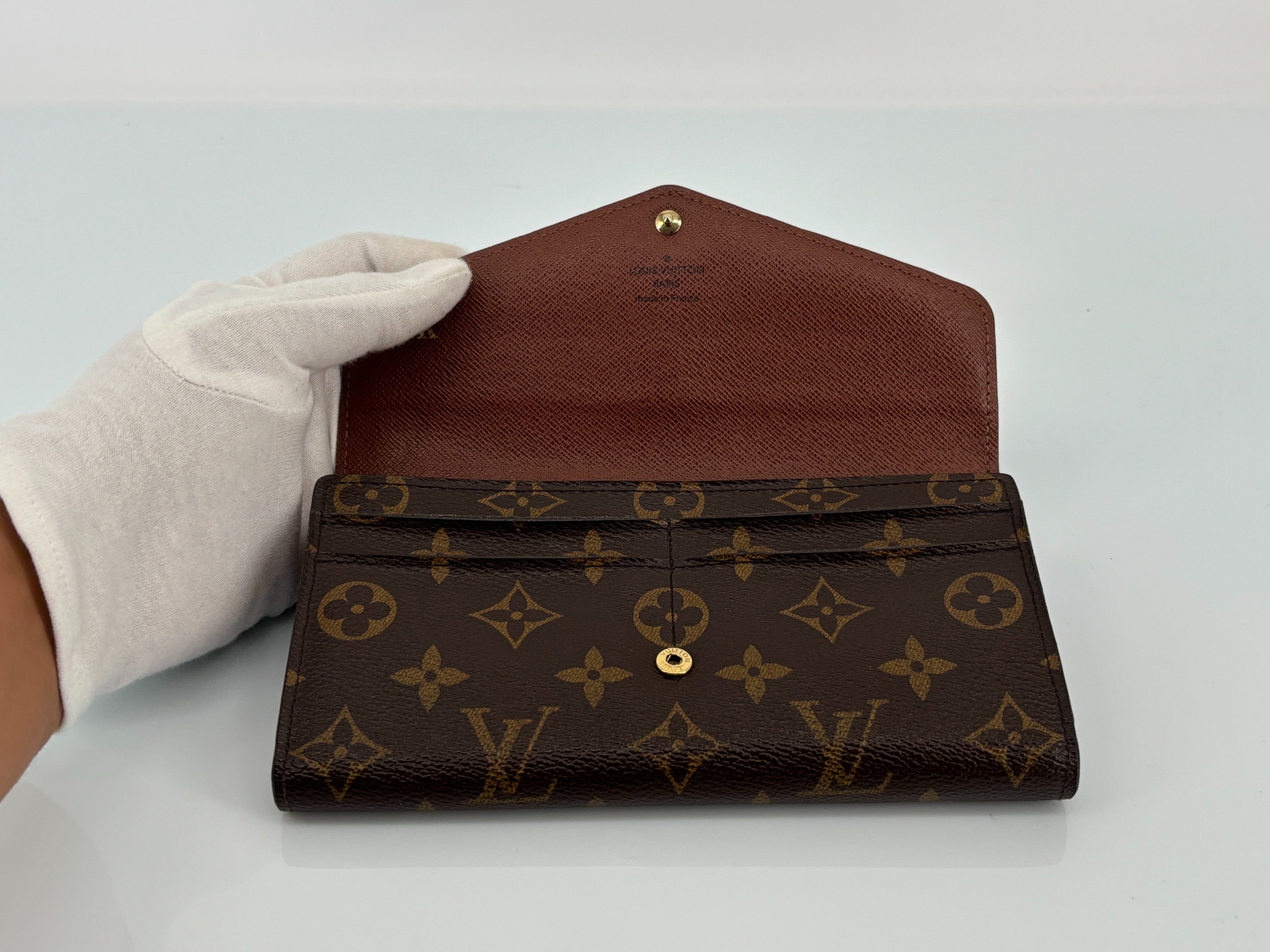 Louis Vuitton Sarah Wallet Monogram Canvas