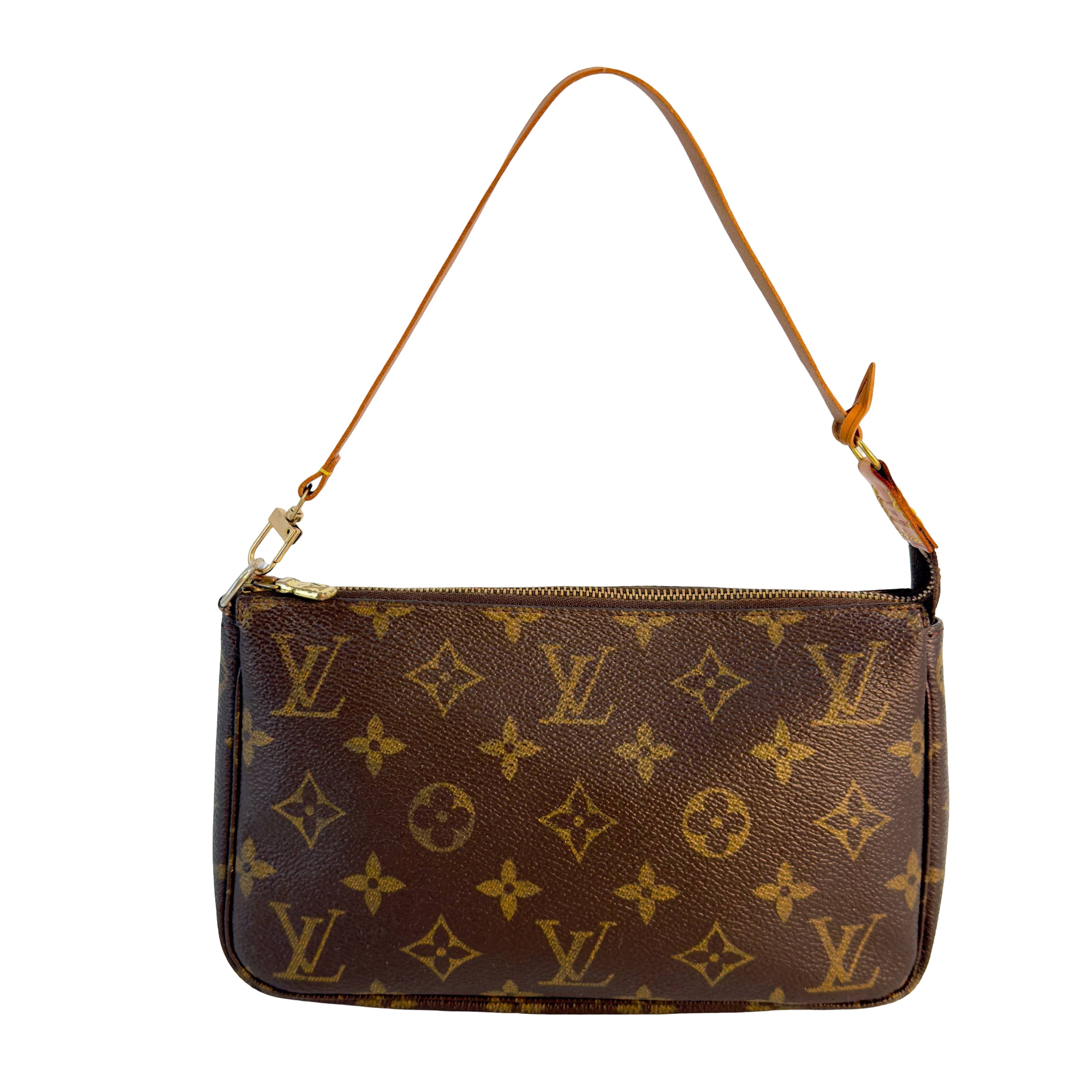 Louis Vuitton Pochette Accessoires Braun Monogram Canvas