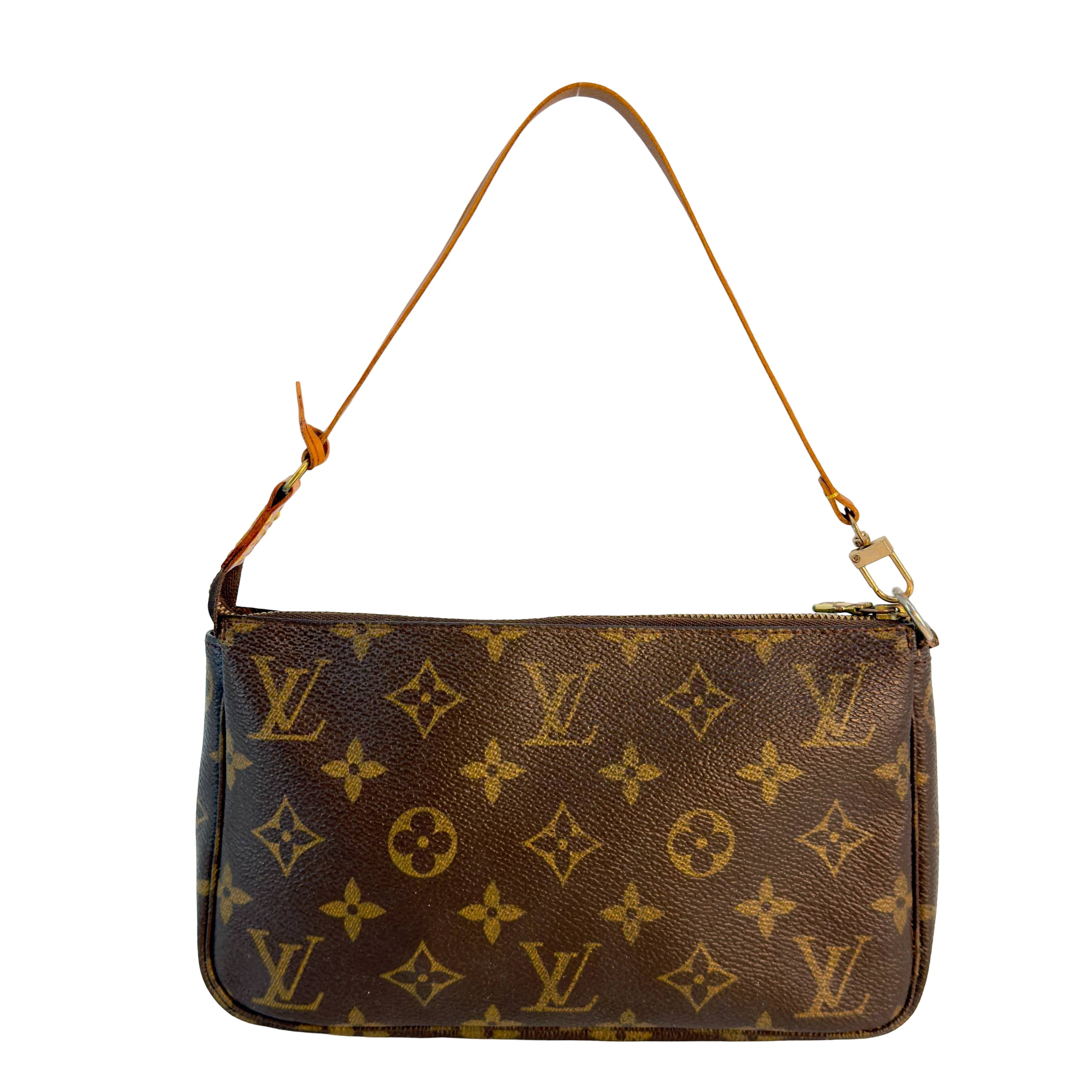 Louis Vuitton Pochette Accessoires Braun Monogram Canvas