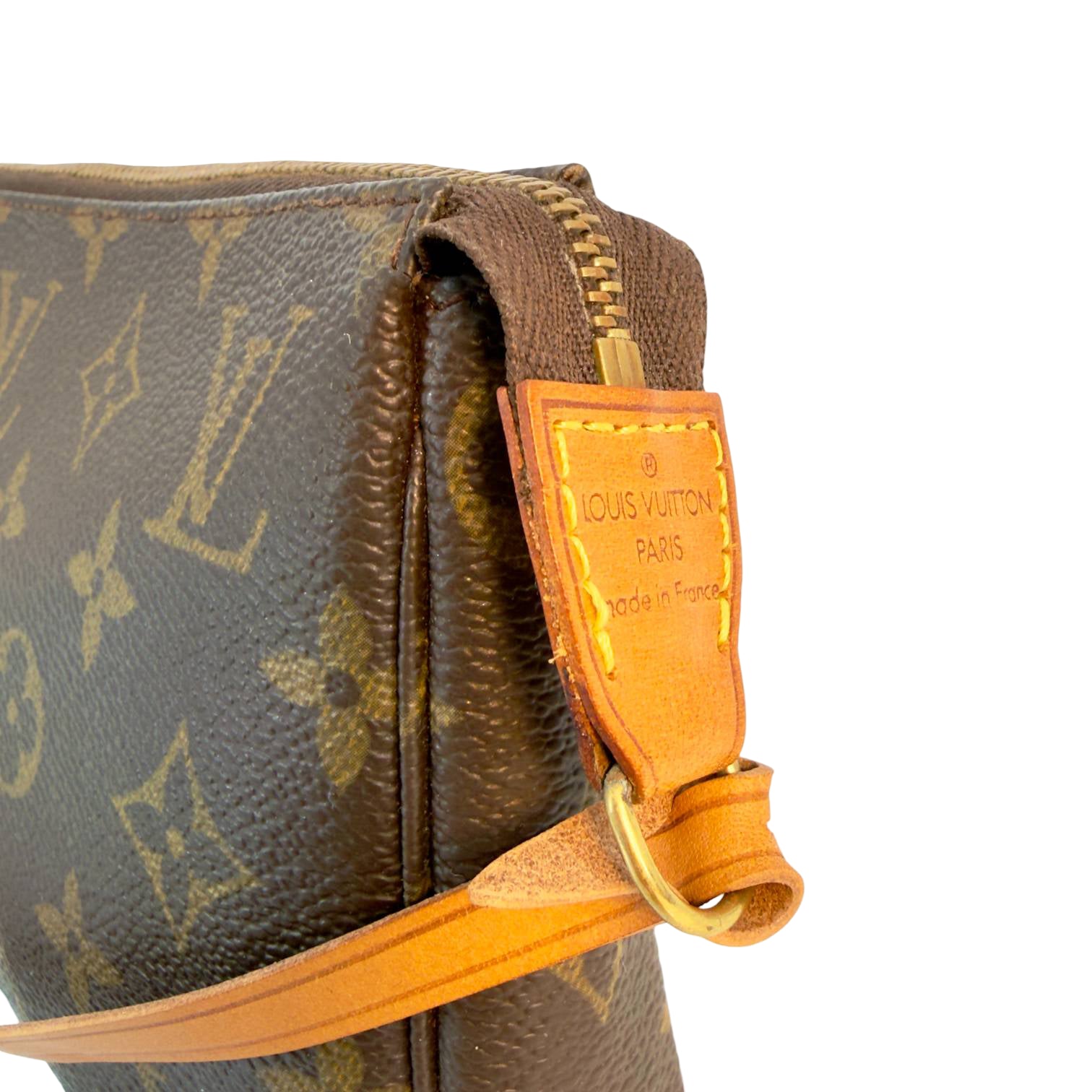 Louis Vuitton Pochette Accessoires Braun Monogram Canvas