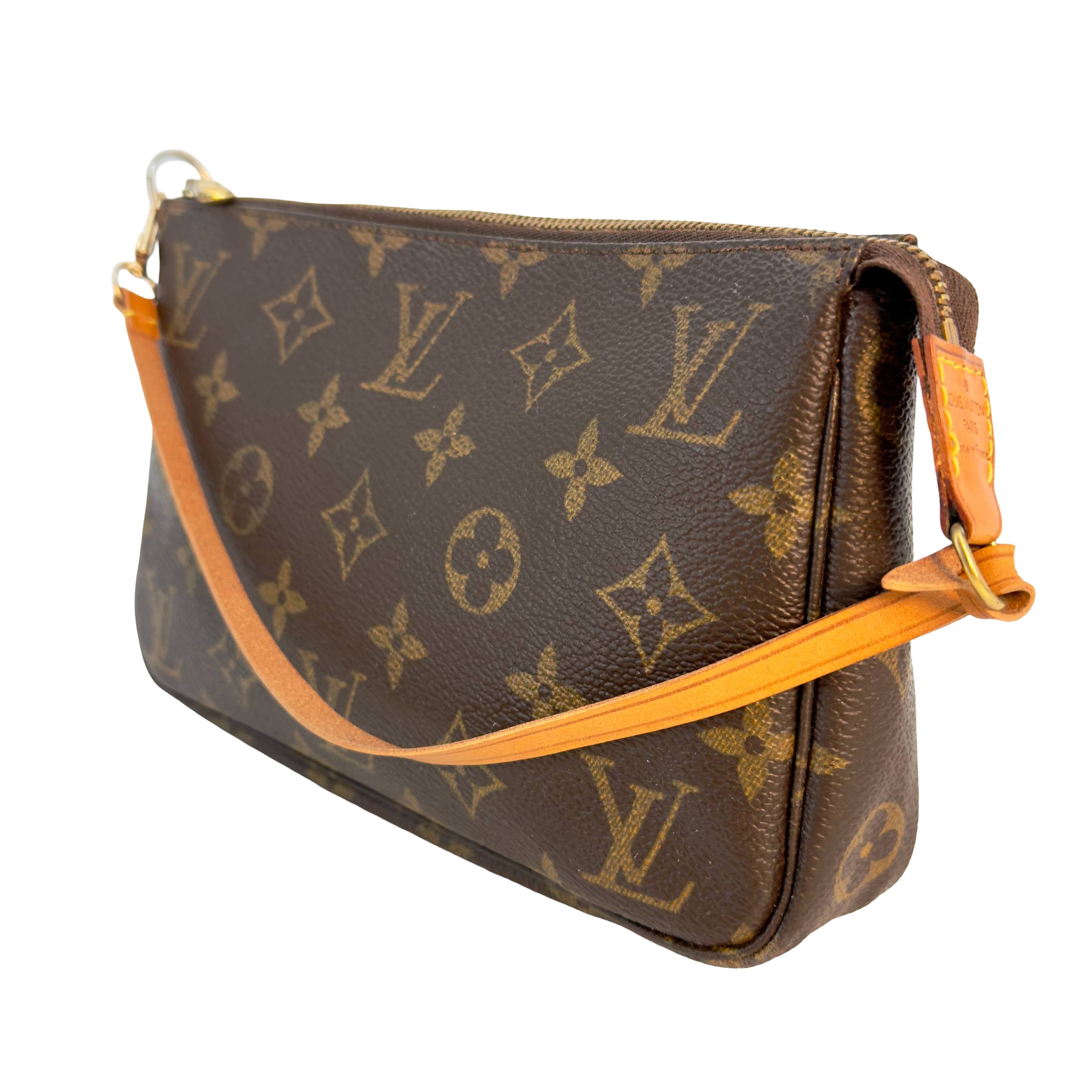 Louis Vuitton Pochette Accessoires Braun Monogram Canvas