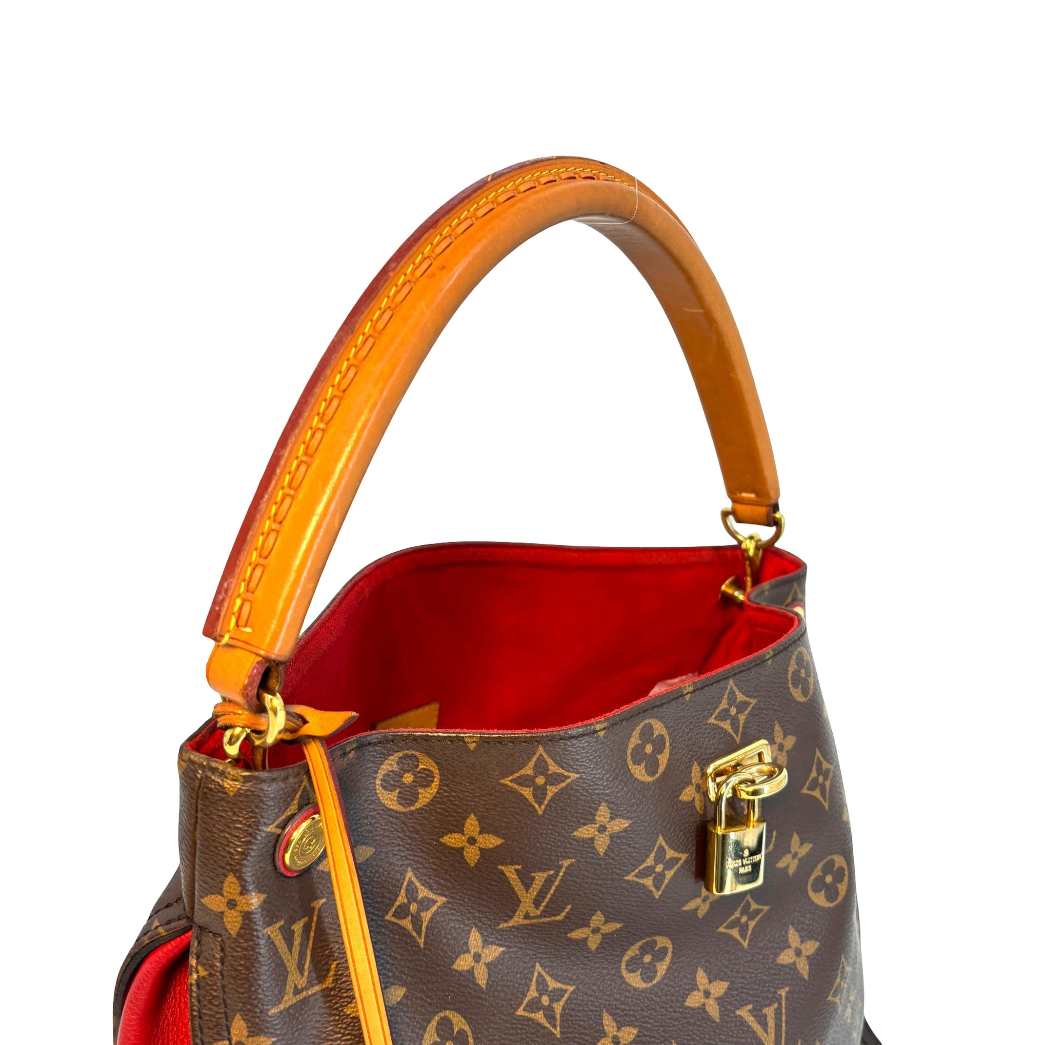 Louis Vuitton Gaia Hobo Bag Monogram Canvas