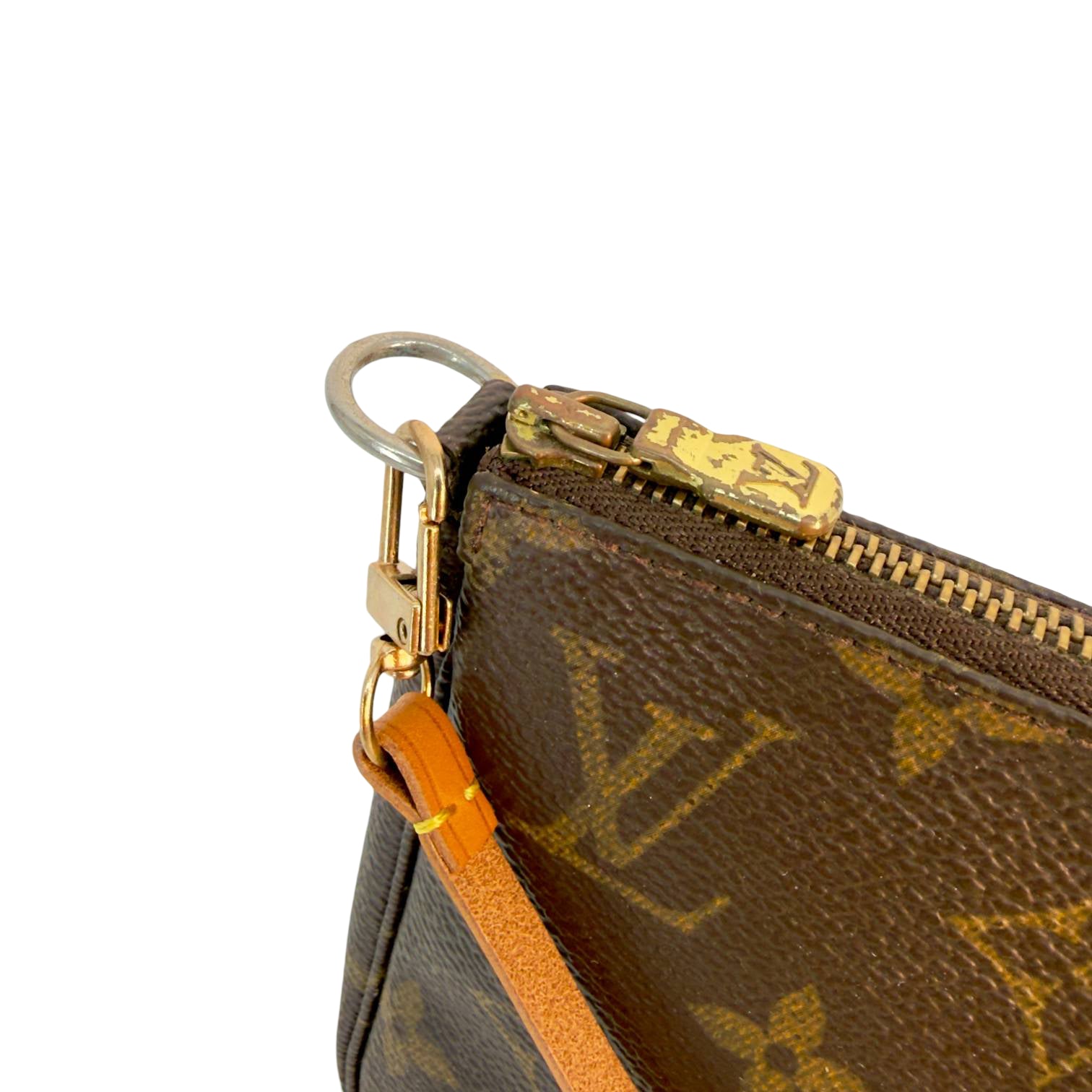 Louis Vuitton Pochette Accessoires Braun Monogram Canvas