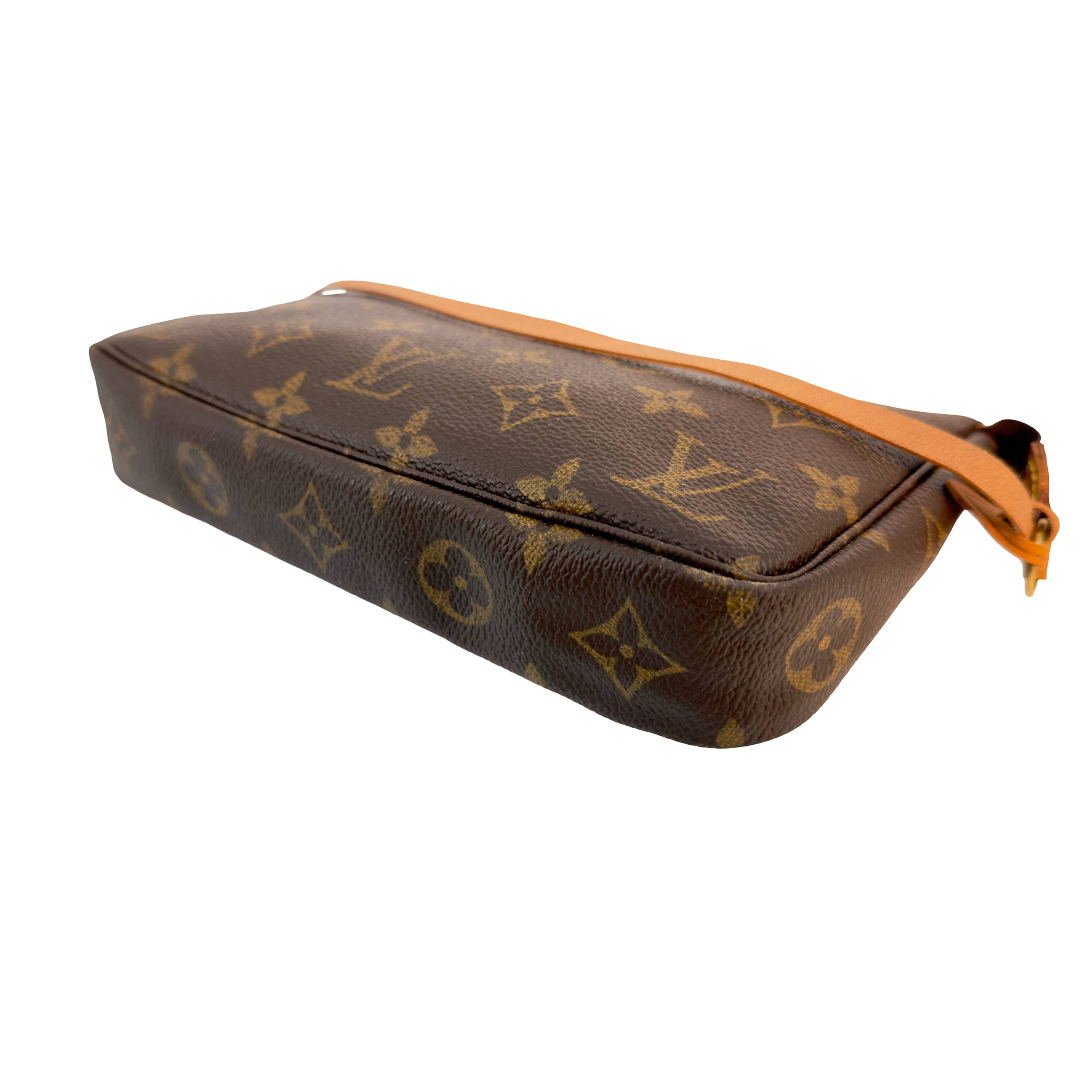 Louis Vuitton Pochette Accessoires Braun Monogram Canvas