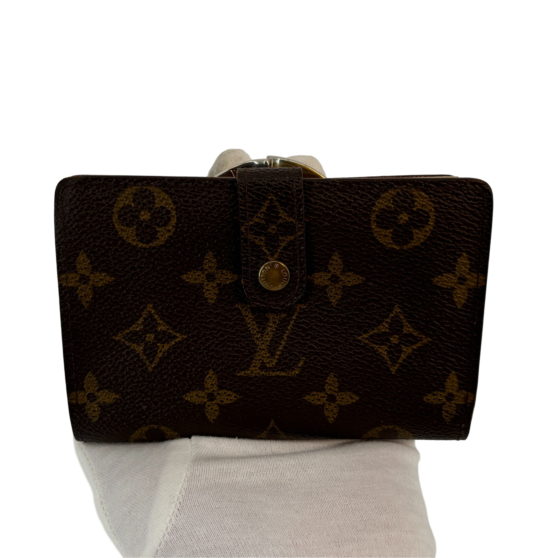 Louis Vuitton French Compact Wallet Monogram Canvas