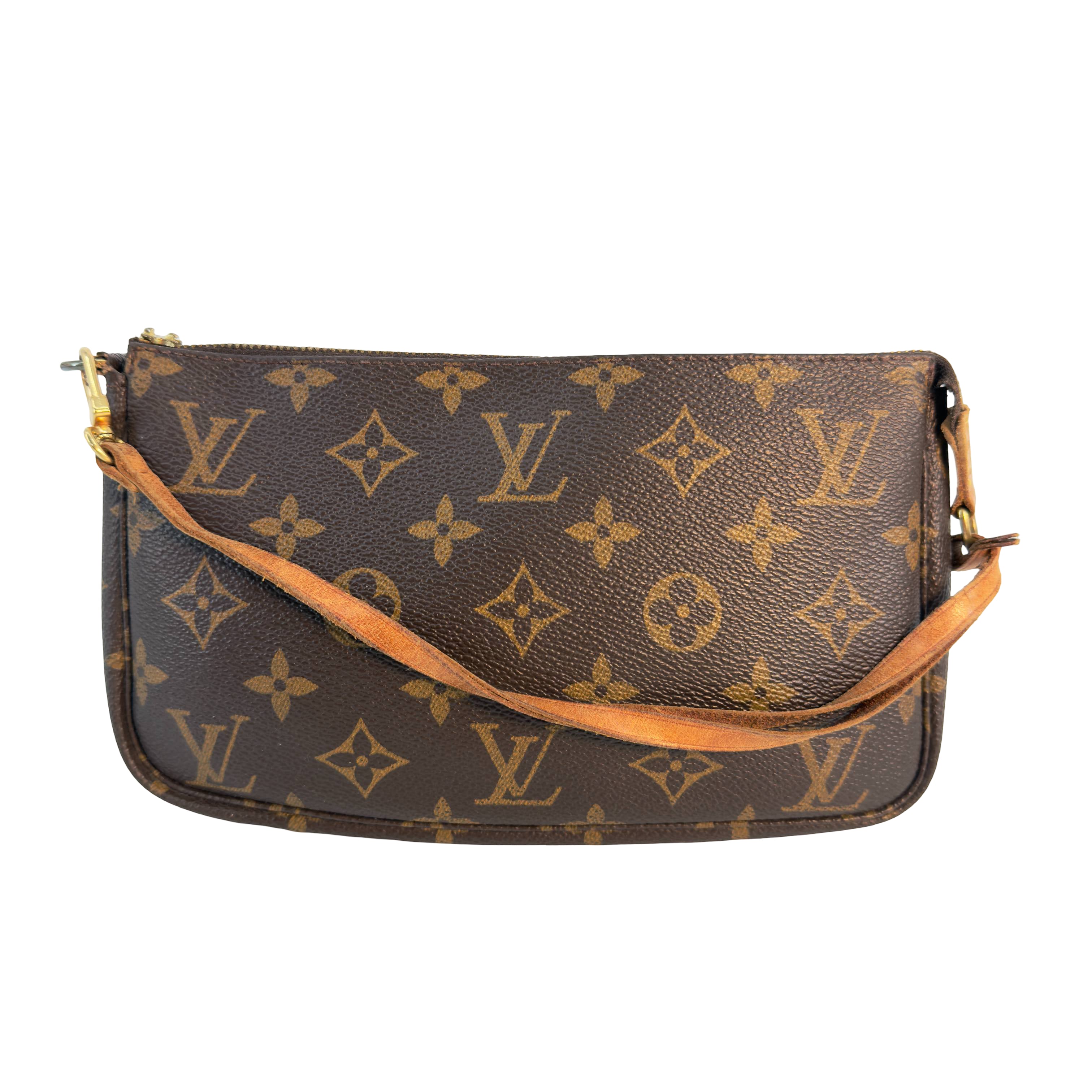 Louis Vuitton Pochette Accessoires Braun Monogram Canvas