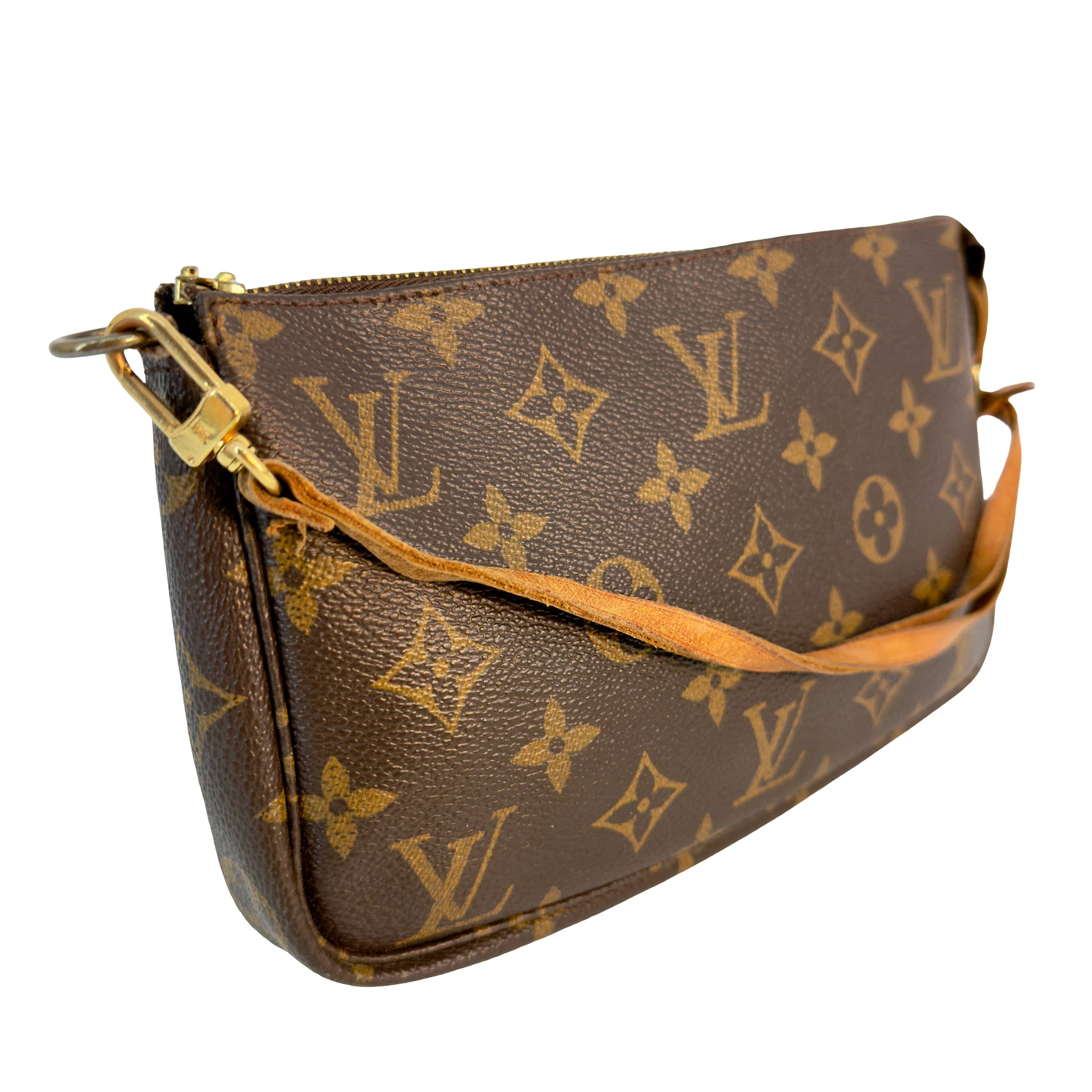Louis Vuitton Pochette Accessoires Braun Monogram Canvas