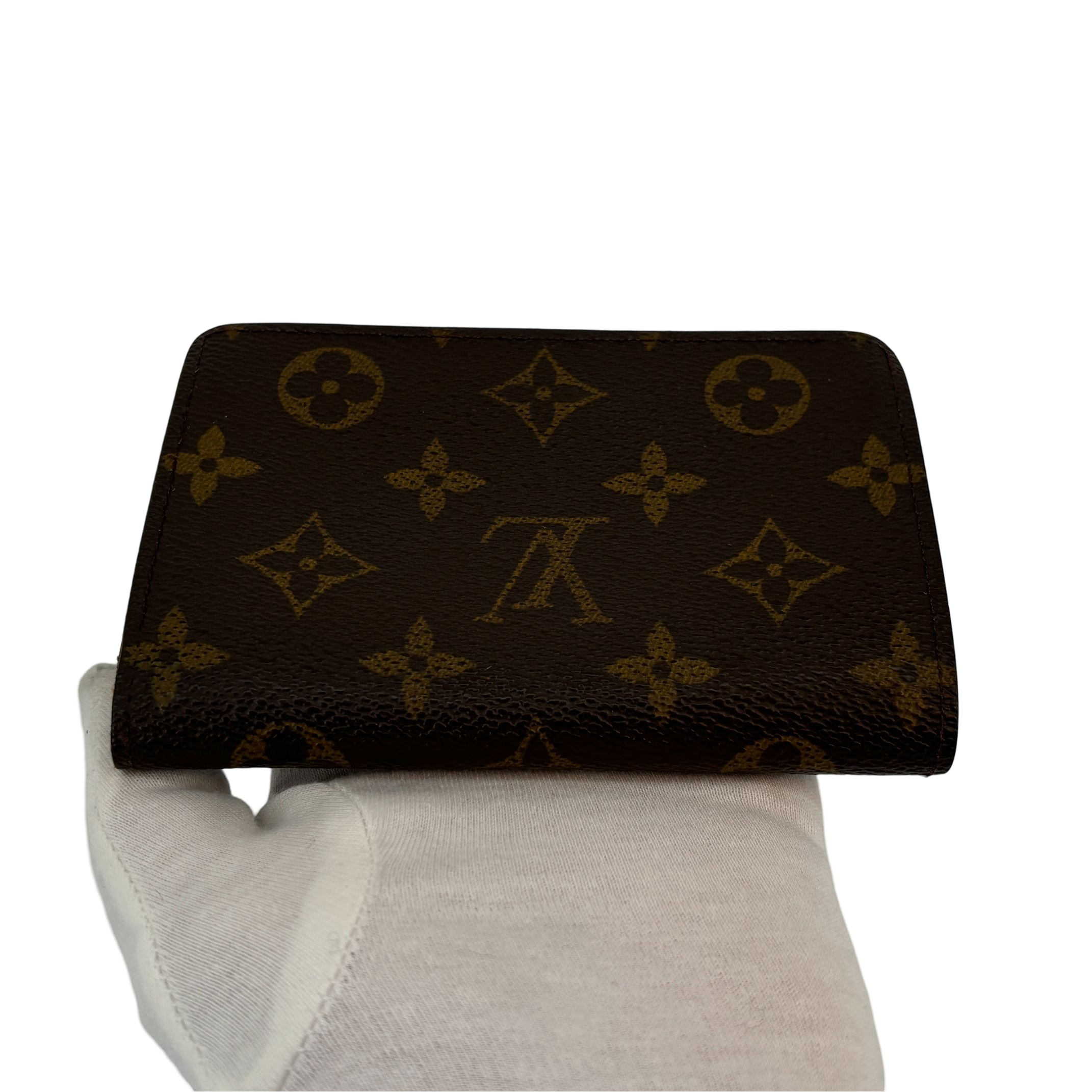 Louis Vuitton French Compact Wallet Monogram Canvas