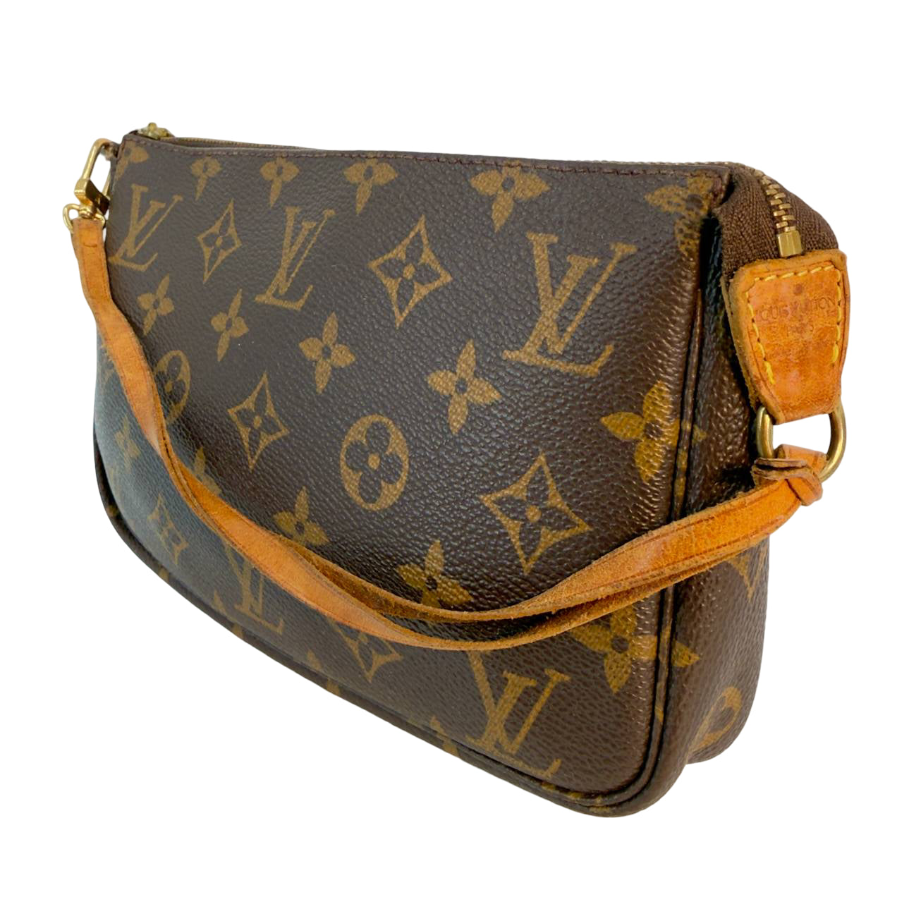 Louis Vuitton Pochette Accessoires Braun Monogram Canvas